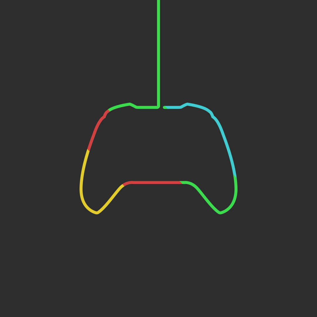 1080x1080 Xbox Минимализъм Тапет