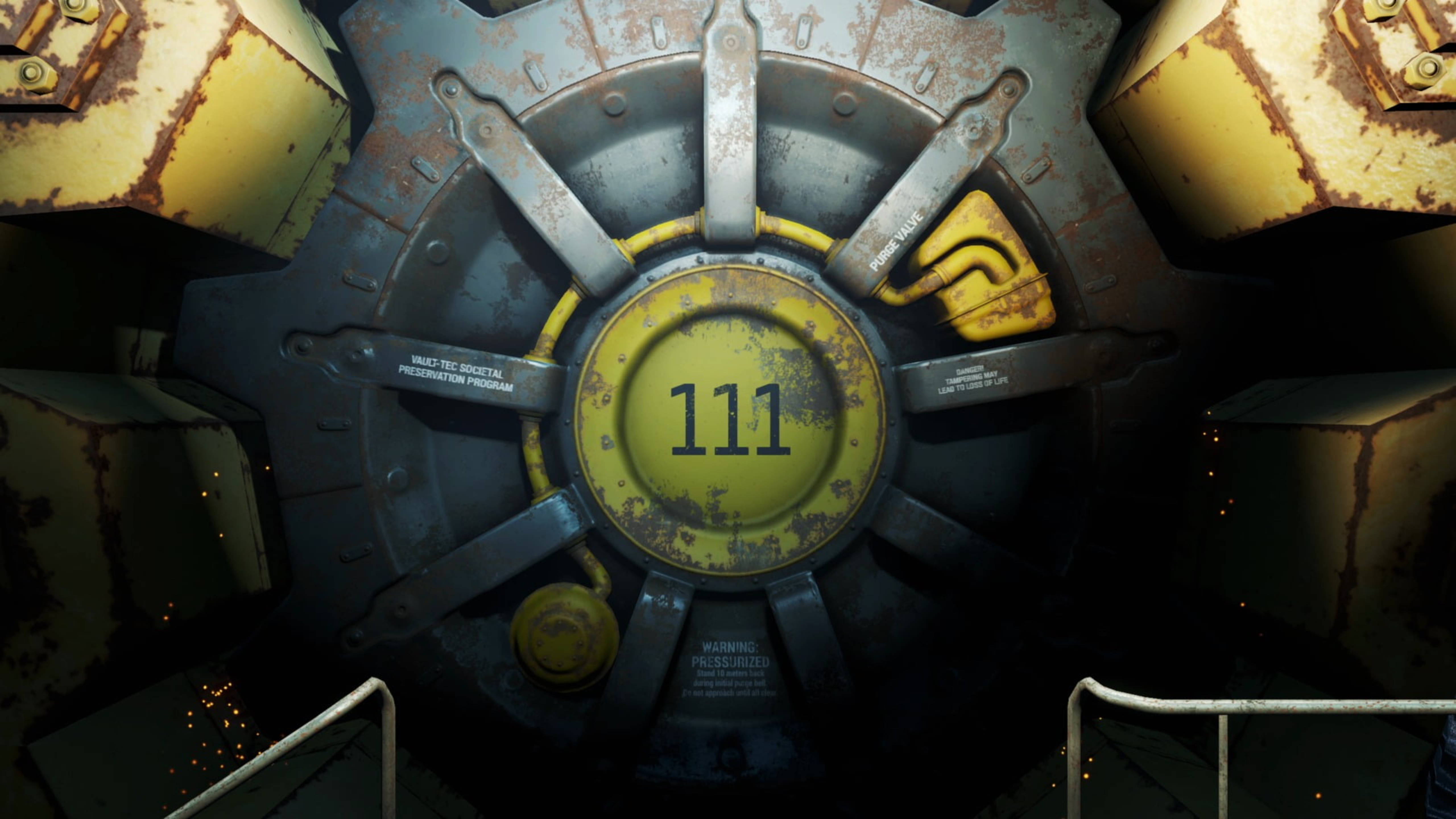 Убежище номер 111 Fallout 4 4K Тапет