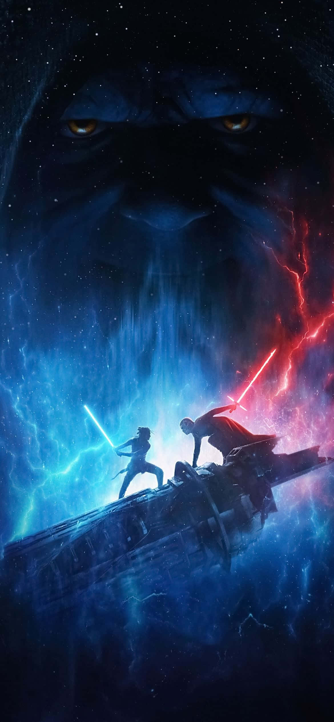 1170x2532 Star Wars The Rise Of Skywalker Тапет