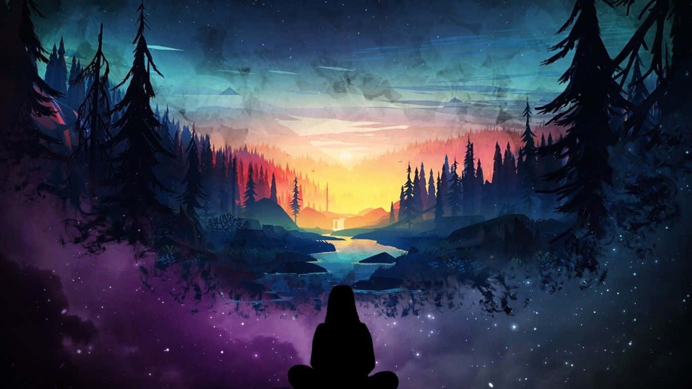 1366x768 HD Природа за Десктоп Тапет