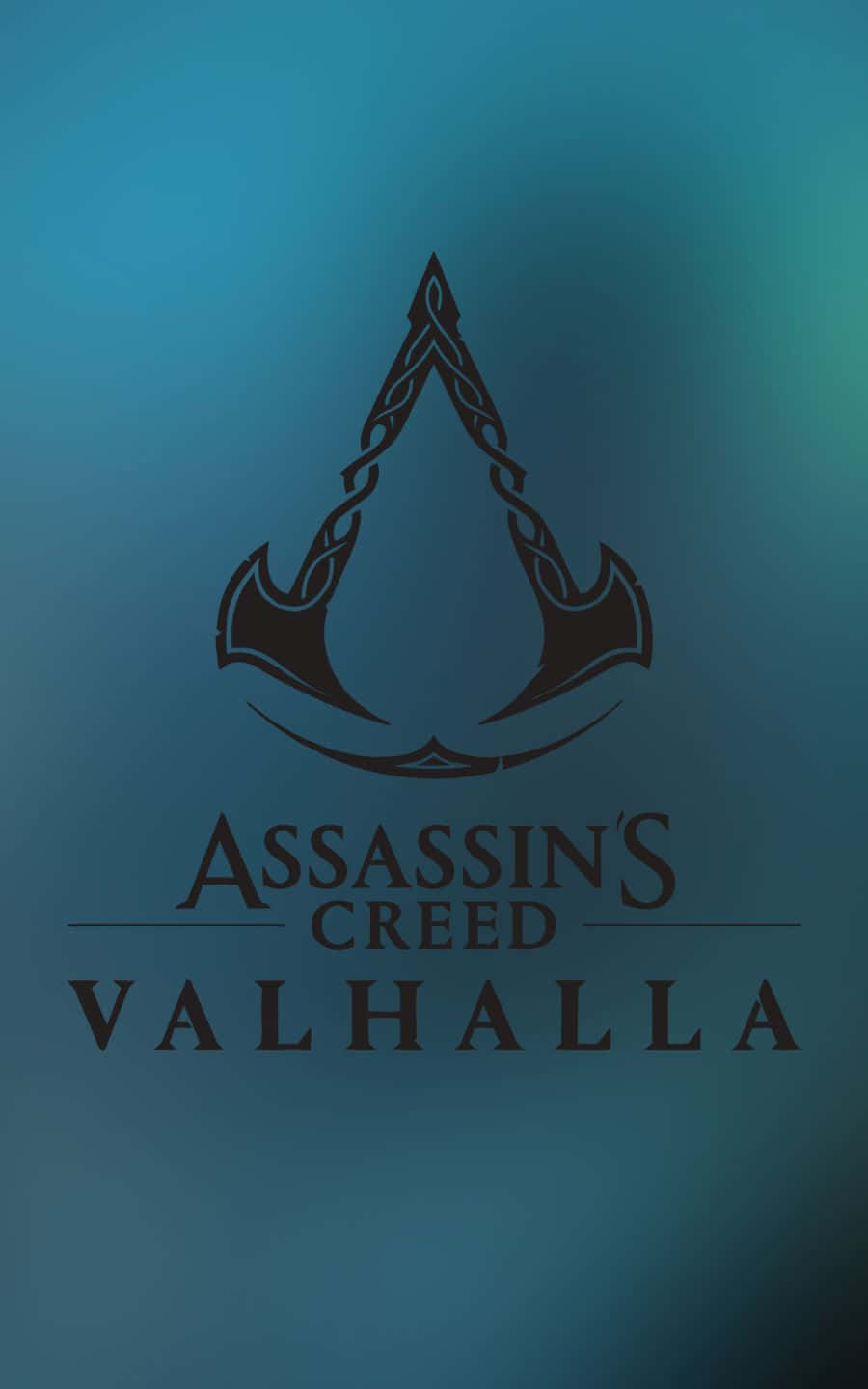 Заглавие и лого 1440p Assassin's Creed Valhalla фон Тапет