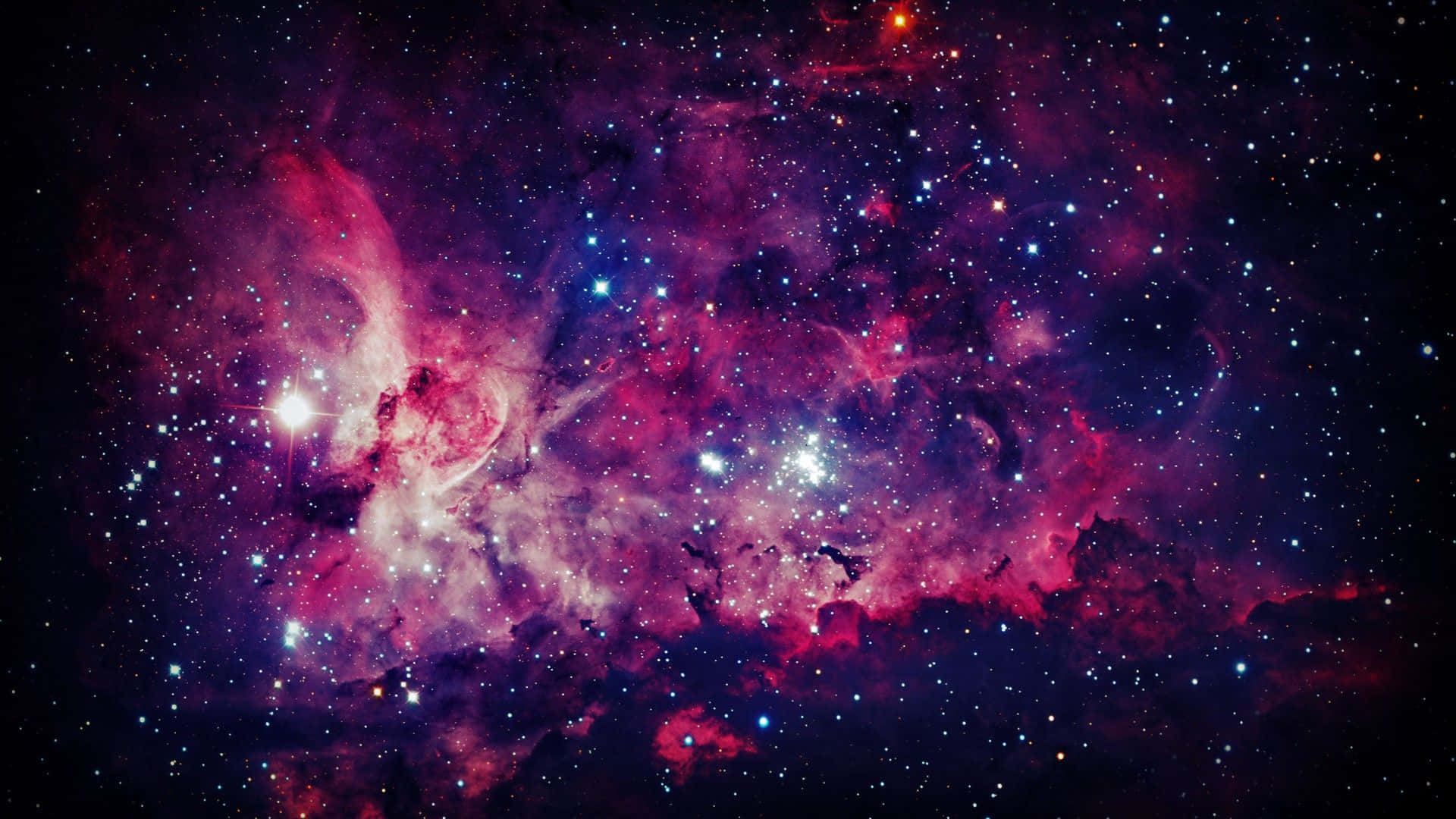 1920x1080 Космическа мъглявина Тапет