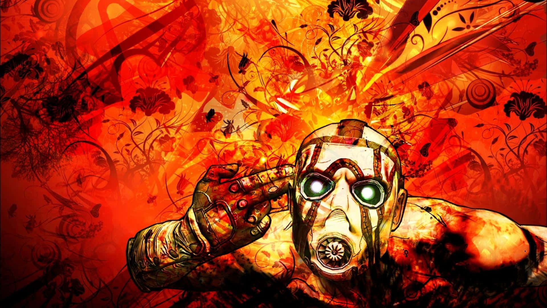 1920x1080 Borderlands 3 червен фон Тапет