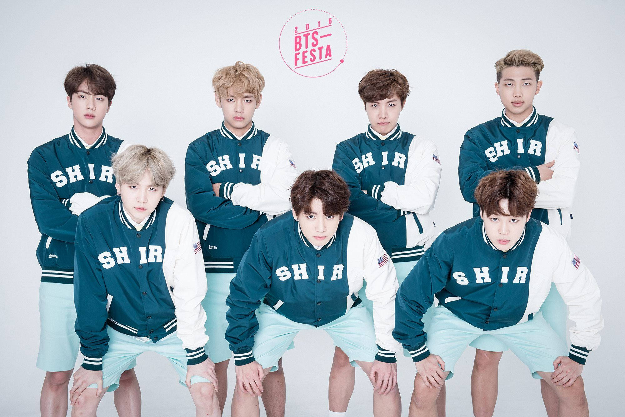 2016 Festa Cool BTS лаптоп Тапет