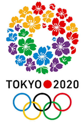 Логотип Олимпийских игр Токио 2020 Тапет