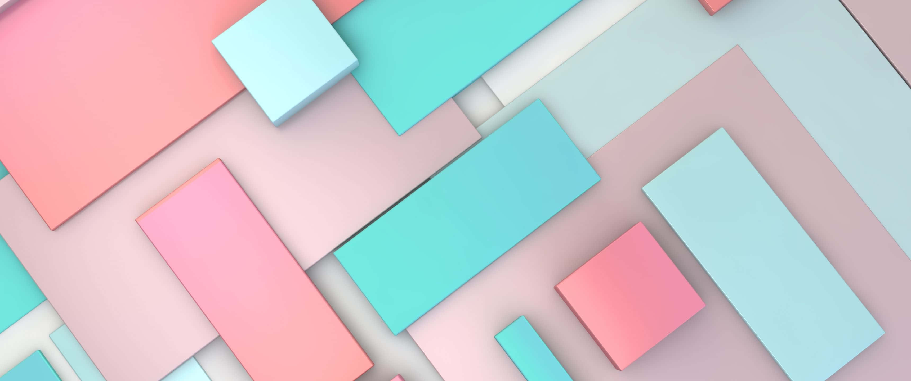 Вълшебните цветове и форми на природата украсяват този великолепен фон 3440x1440 Тапет
