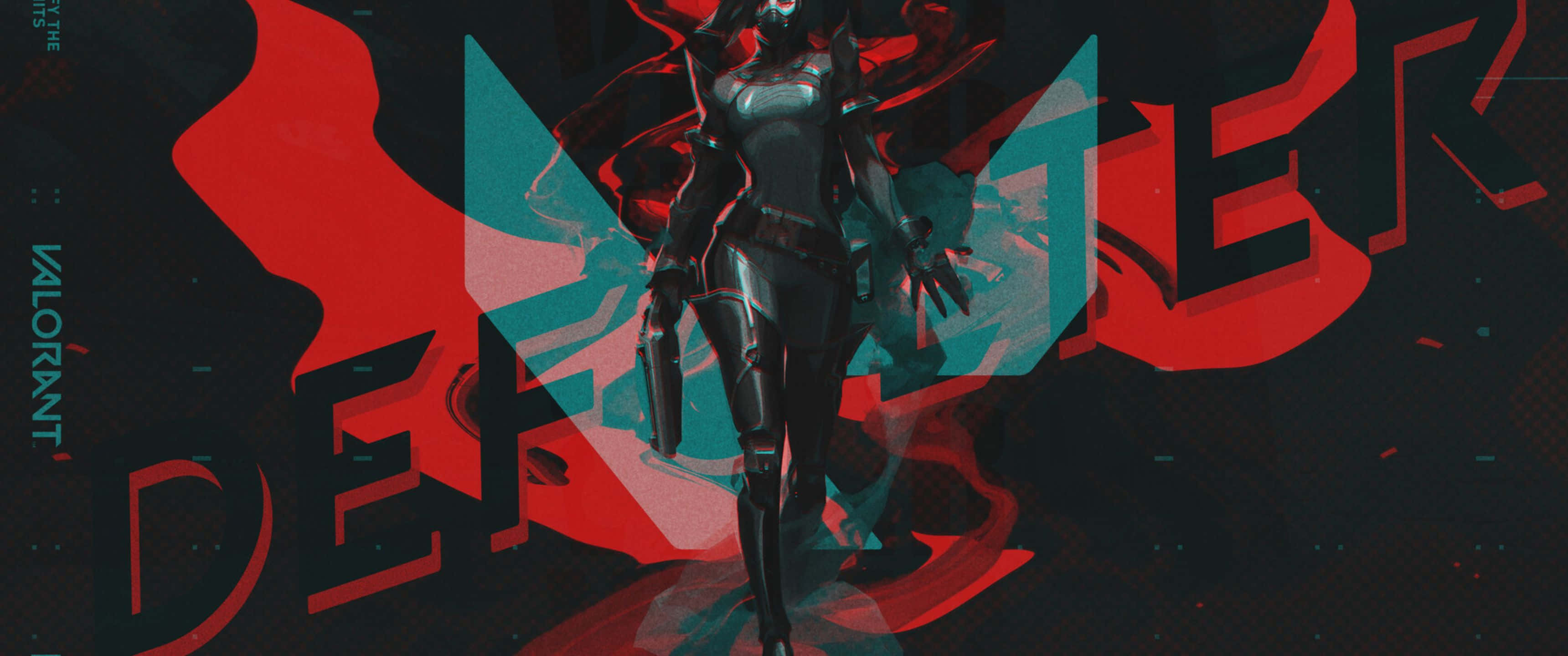 3440x1440p Valorant Viper Постер Фон Тапет