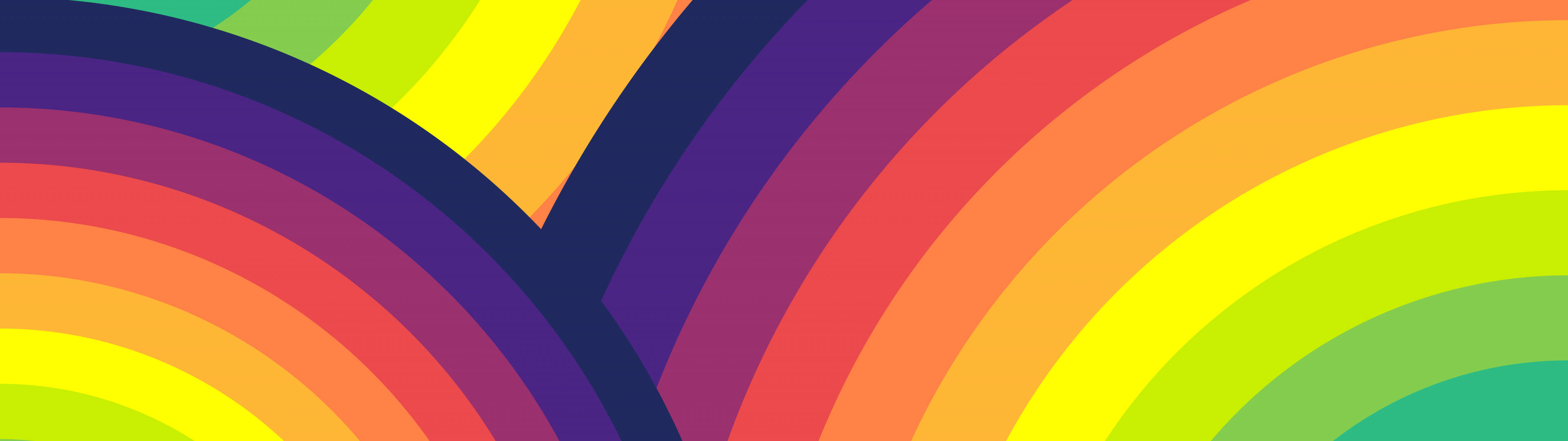 3840x1080 4K Дъга Тапет
