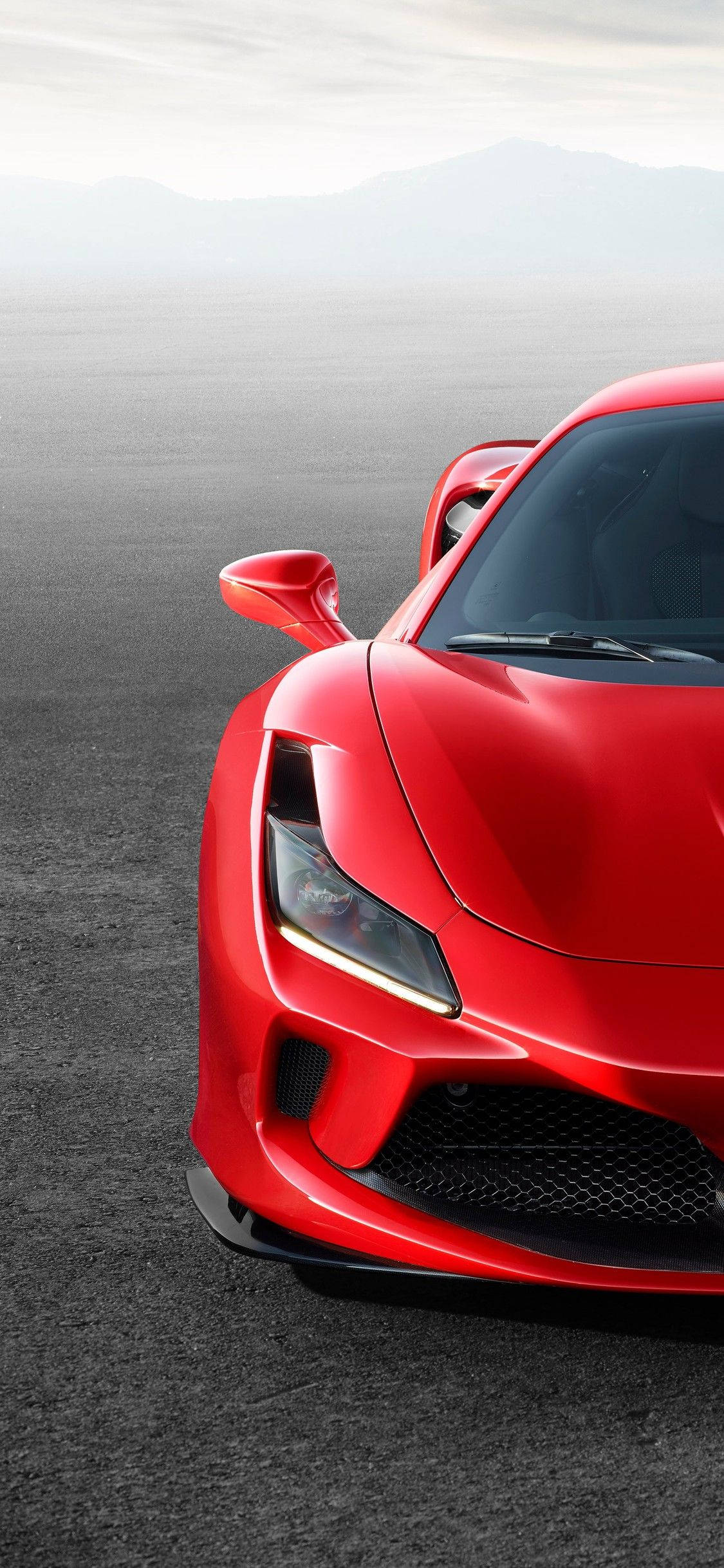 3D визуализация Ferrari за iPhone Тапет