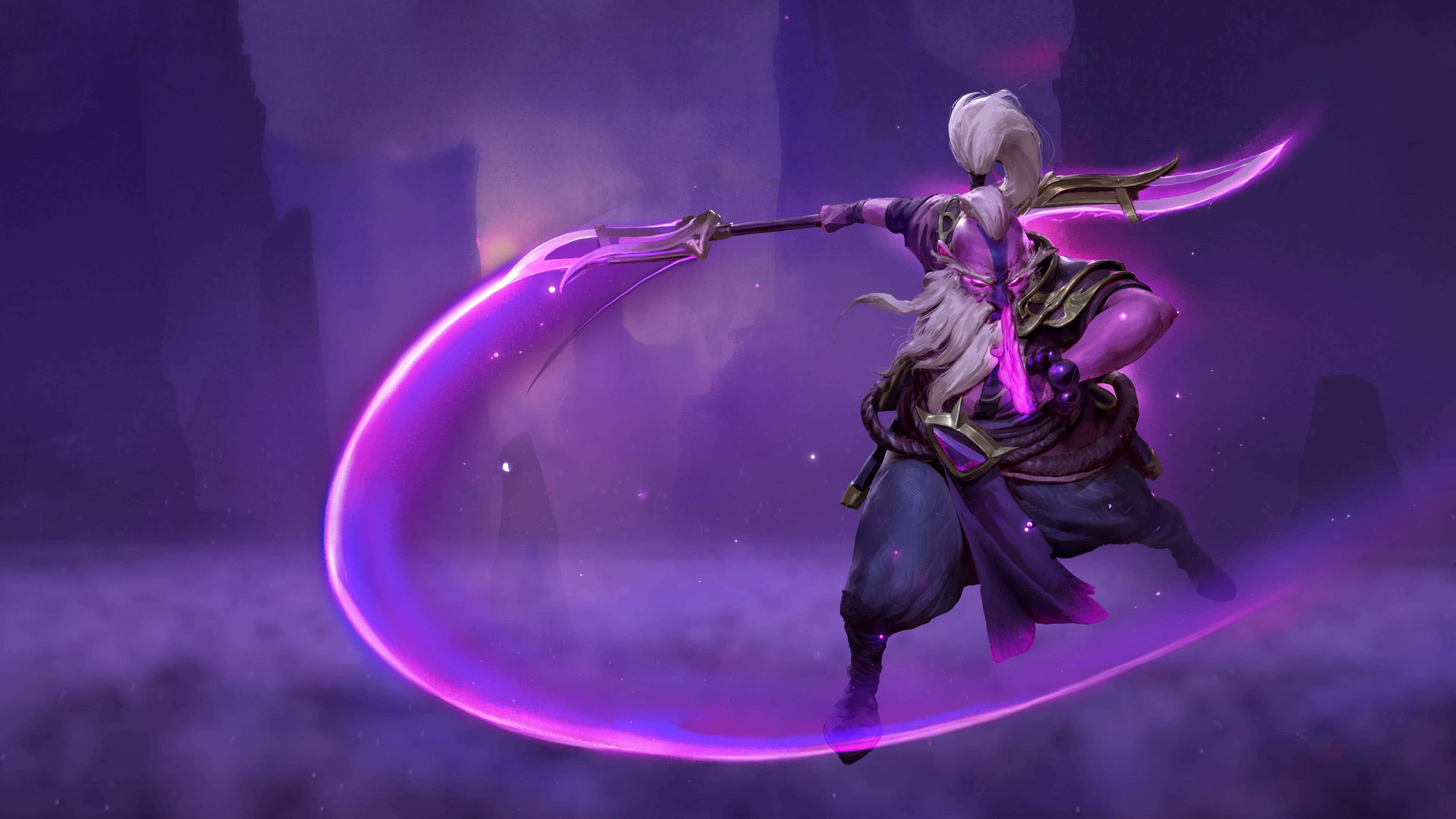 4K Dota 2 фон Планина Void Spirit Тапет