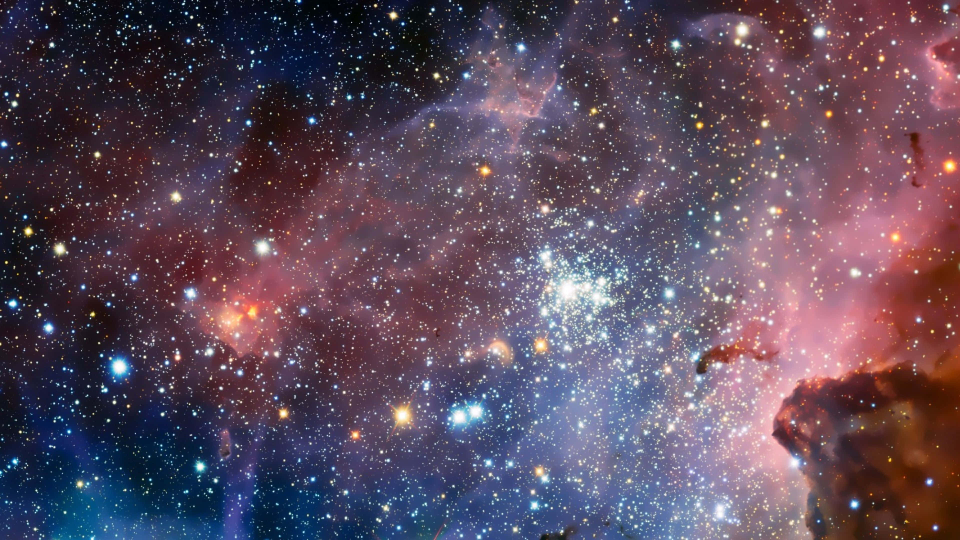 Красив 4K космически фон Тапет
