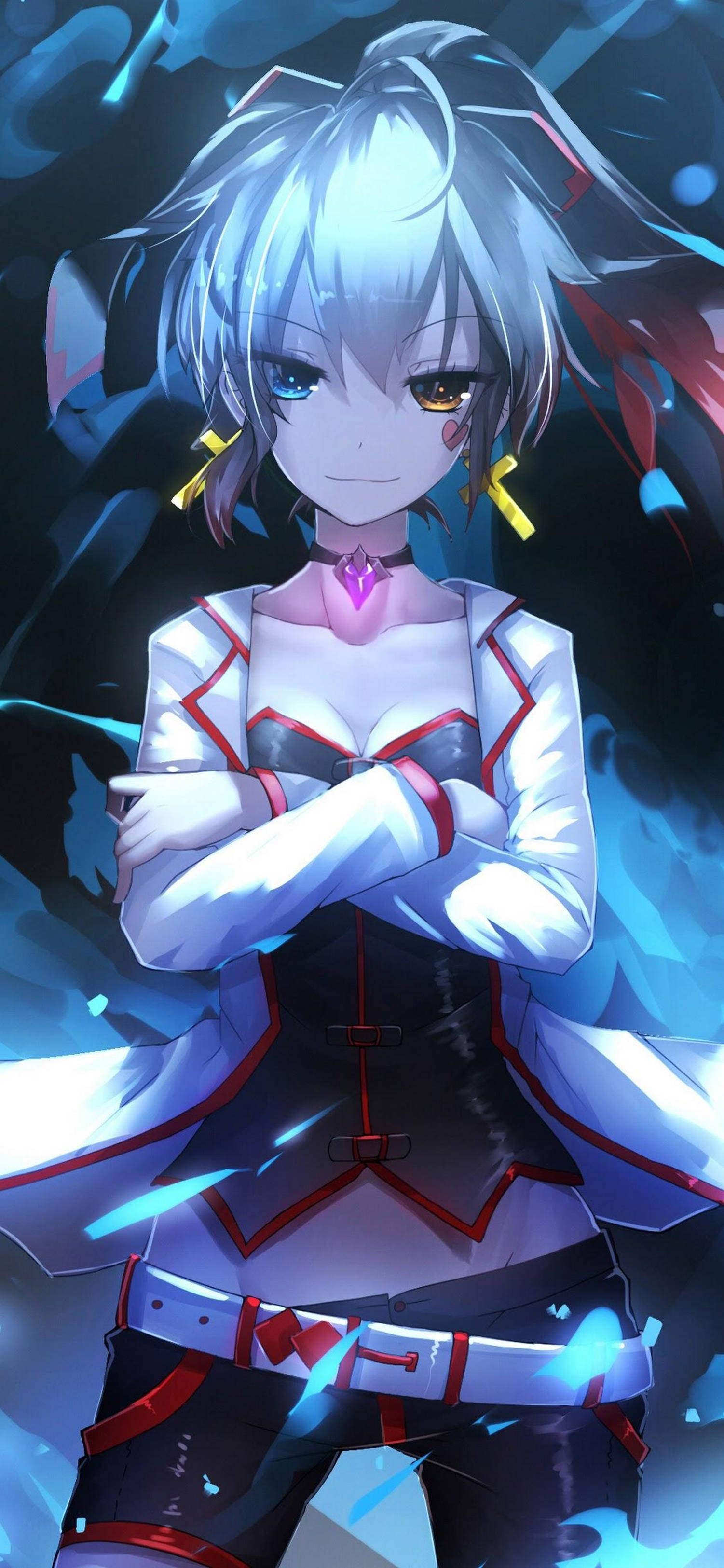 4K Аниме Hatsune Miku за iPhone Тапет