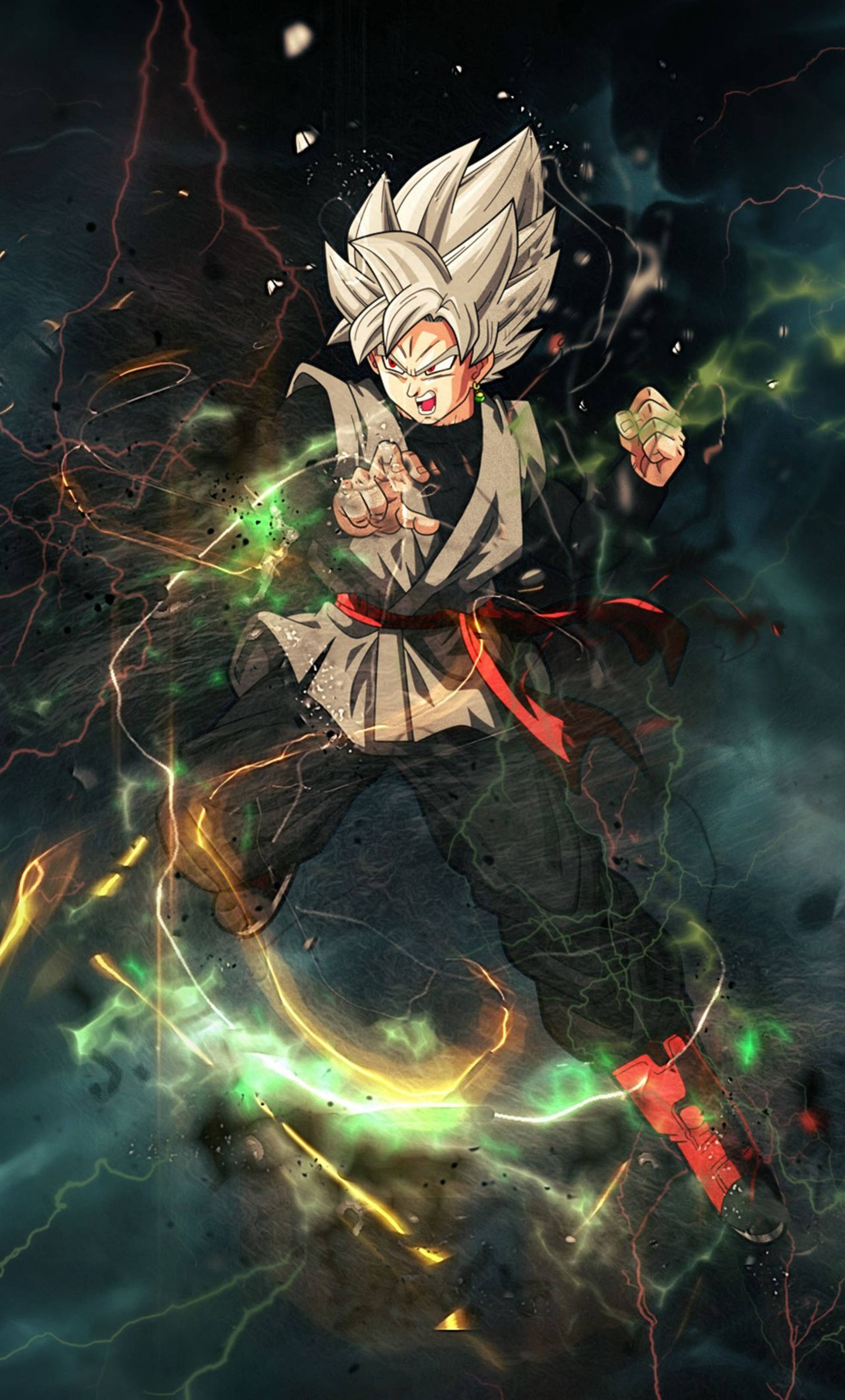 4K Аниме iPhone Dragon Ball Vegeta Тапет