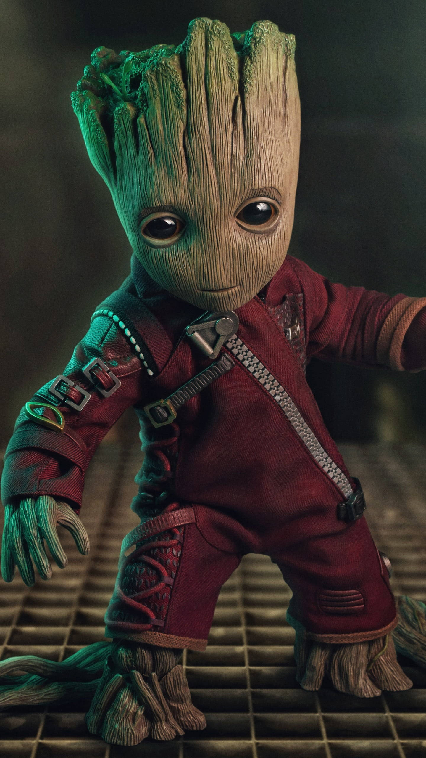 Бейби Грут 4K Marvel iPhone Тапет