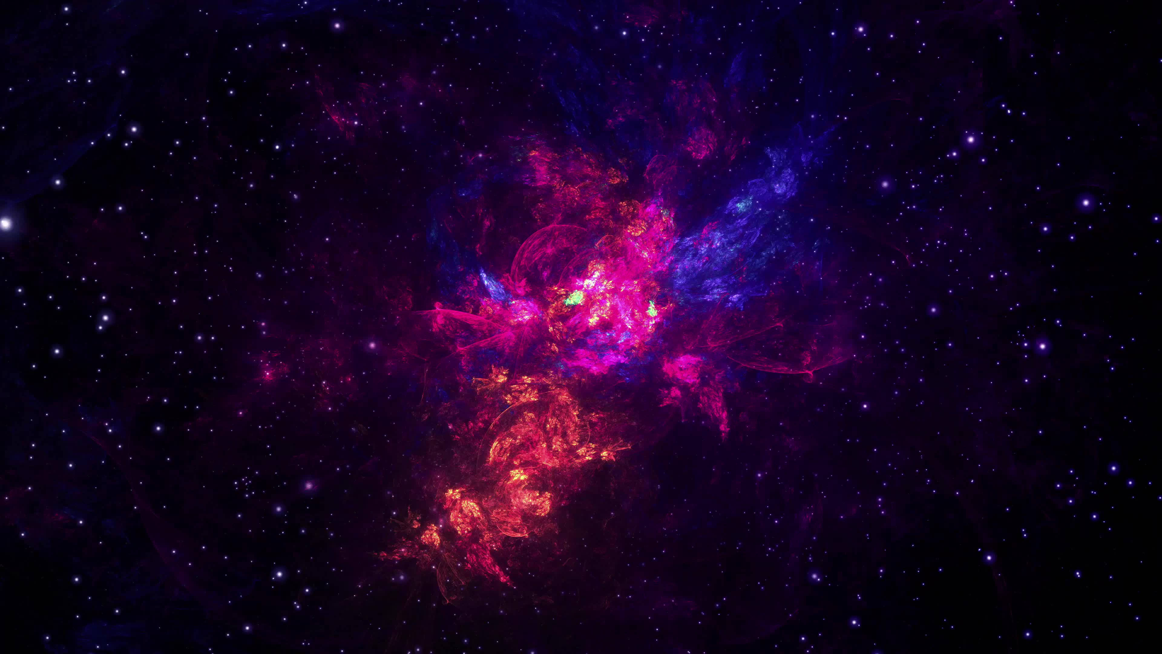 4K Движещ се Абстрактен Вселенски Десктоп Тапет