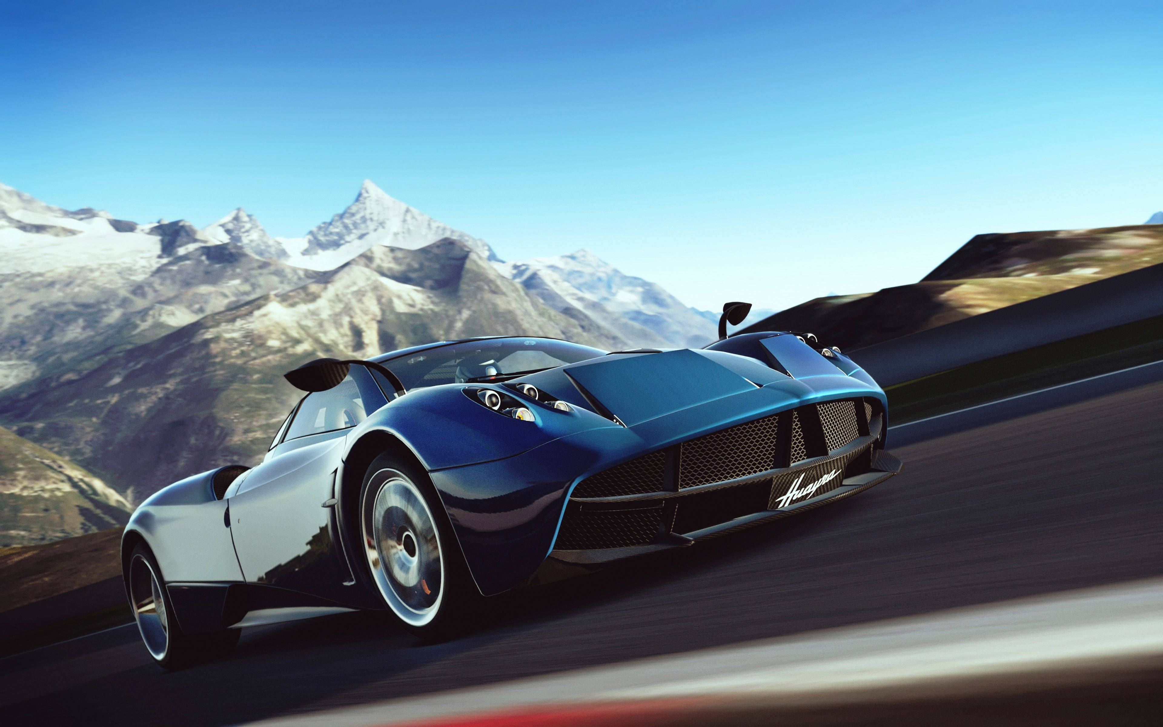 Кола 4K Pagani Huayra Тапет