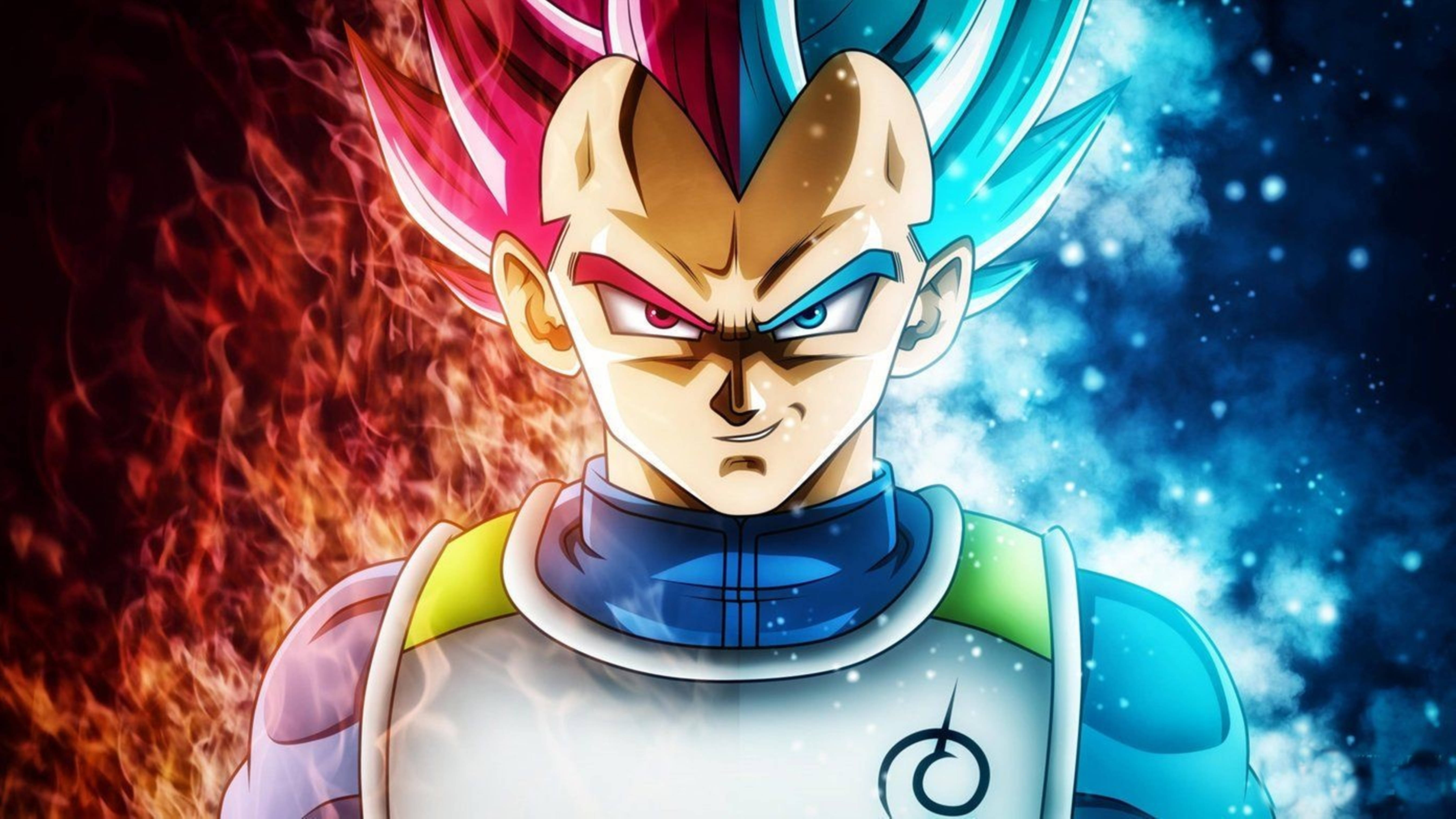 4K PFP Super Саян Вегета Тапет