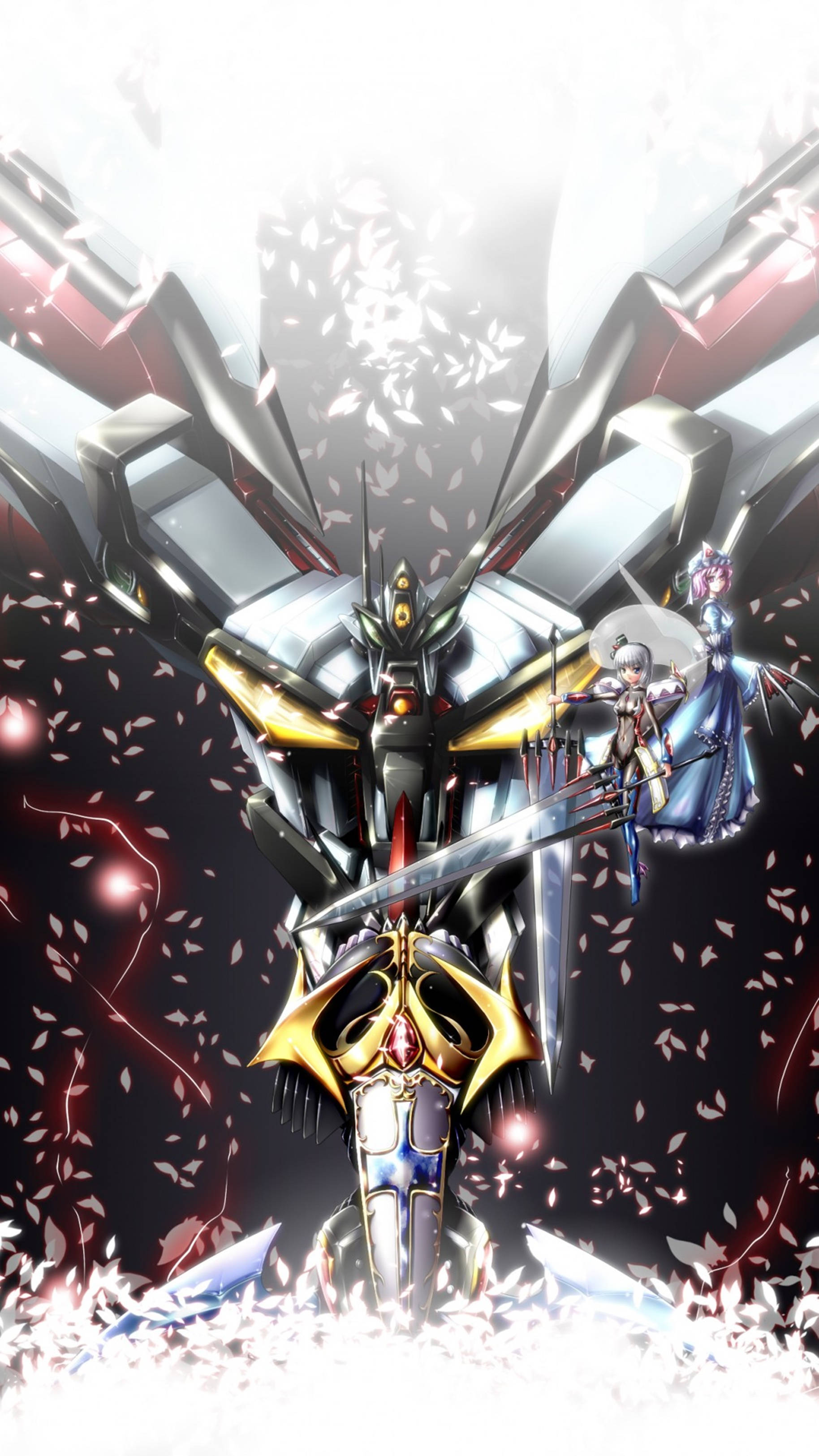 4K Аниме iPhone Super Robot Wars Тапет