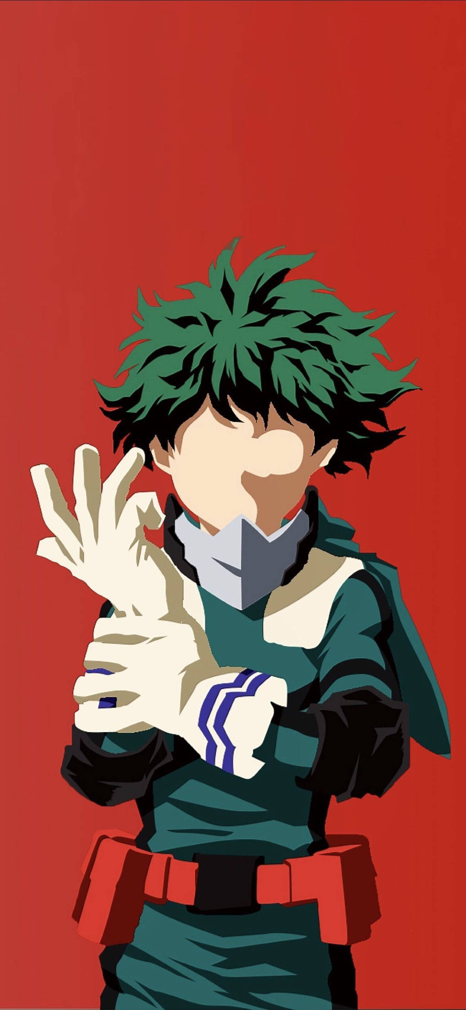 4K Аниме iPhone My Hero Academia Тапет