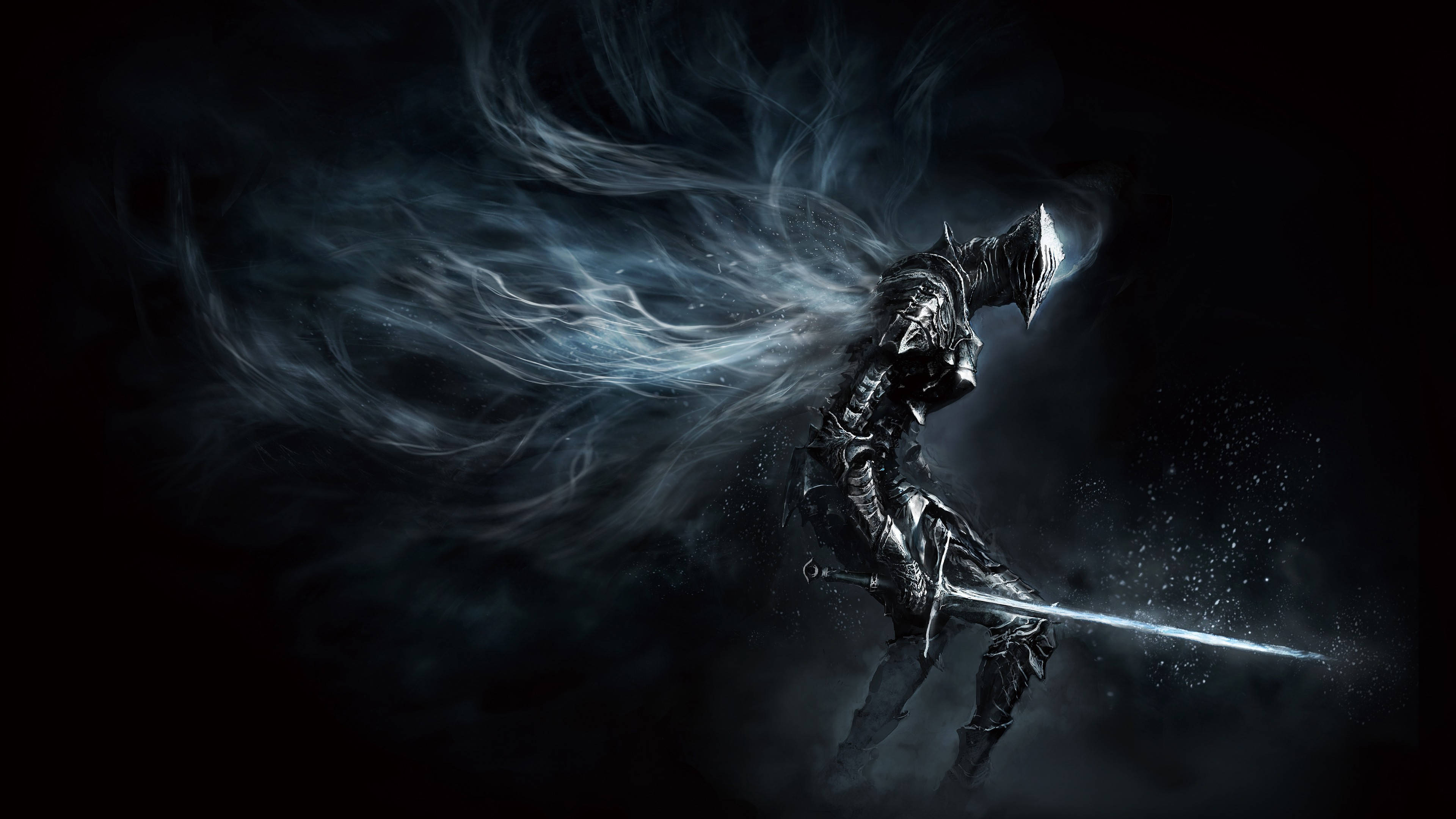 4K Анимиран тапет за работен плот от Dark Souls Тапет