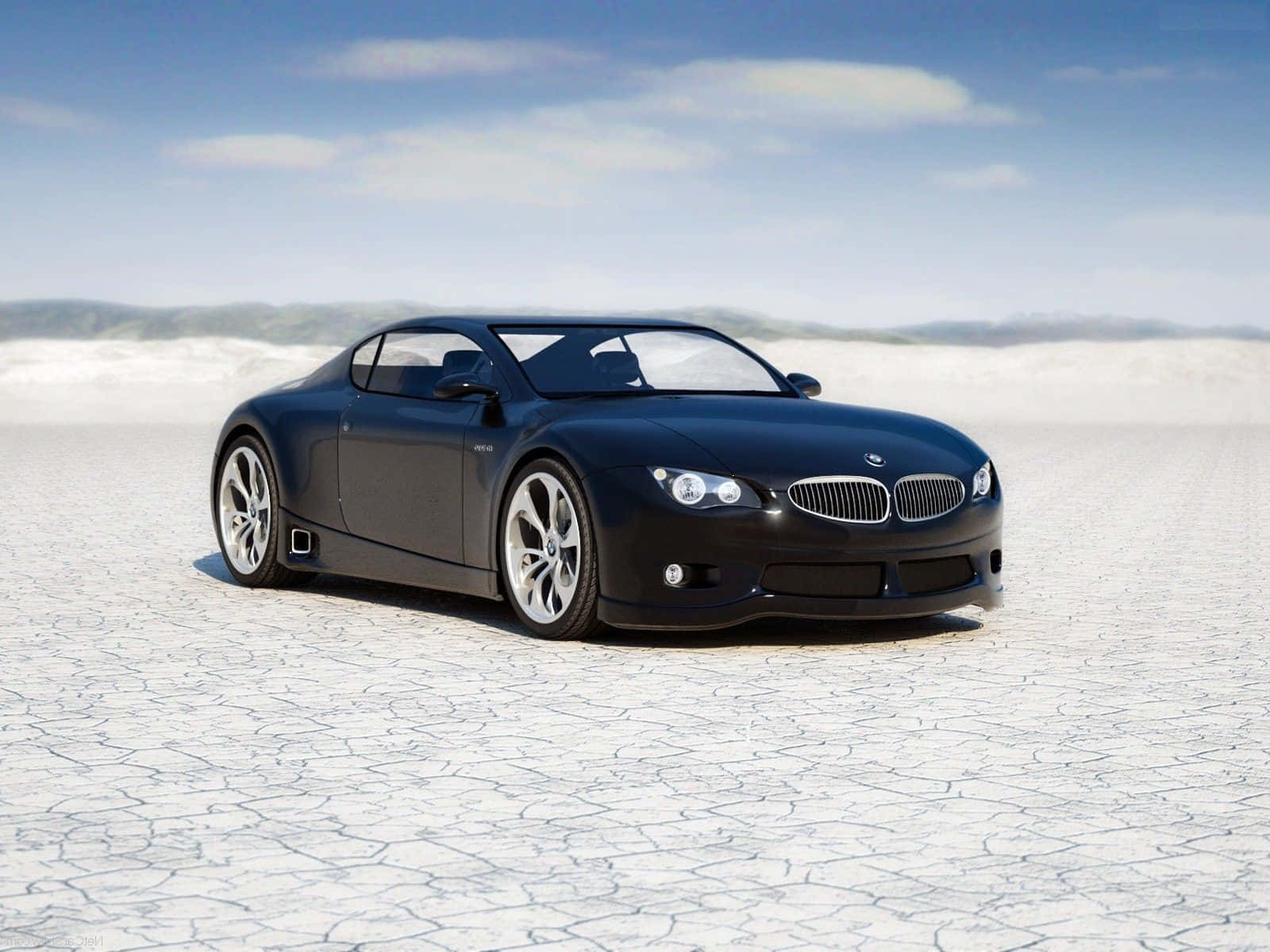 720p M Series фон Черен BMW M Тапет