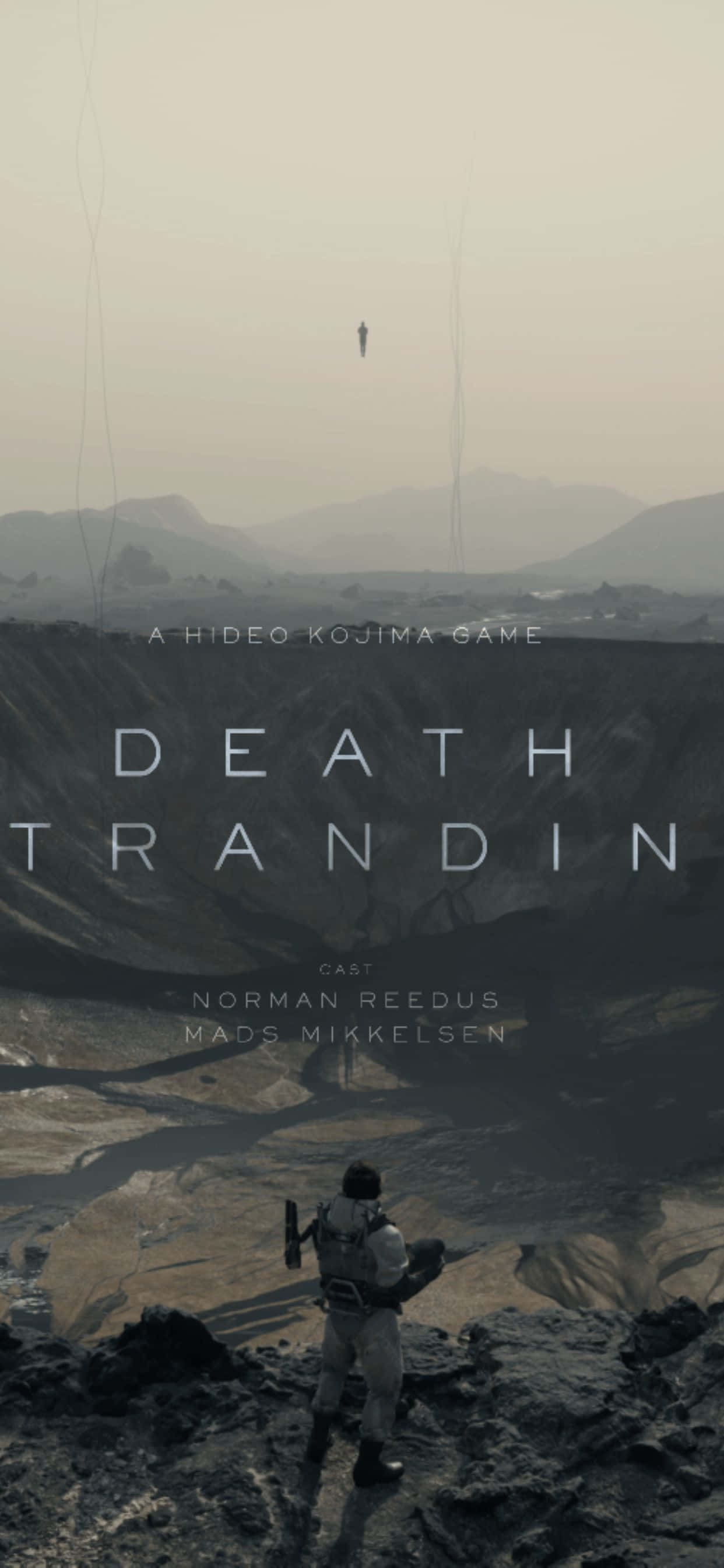 Изживей 8-часовия кинематографичен епос от Death Stranding на iPhone Xs Max Тапет