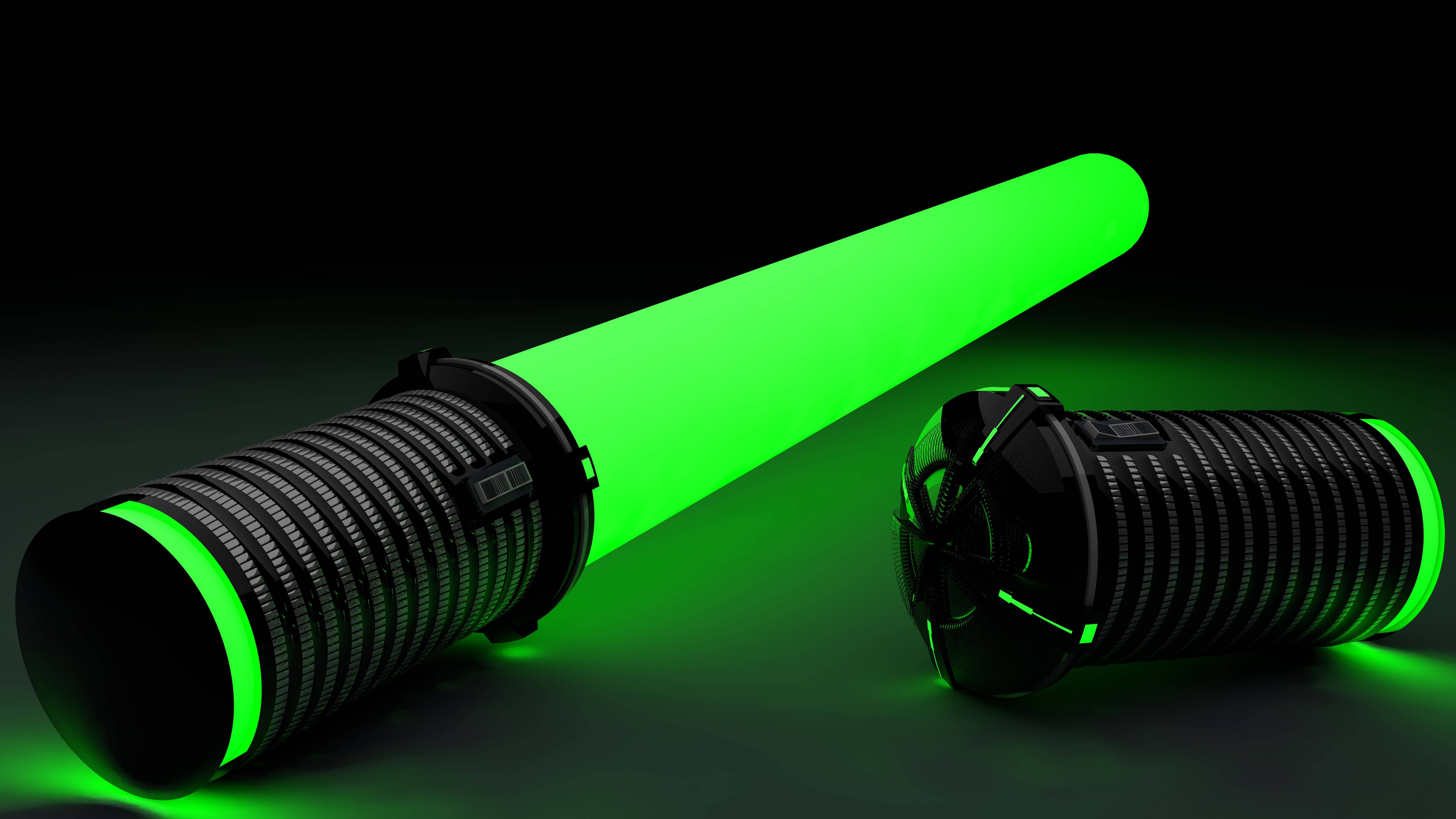 8K 7680x4320 Ultra HD резолюция за работен плот Lightsaber Тапет