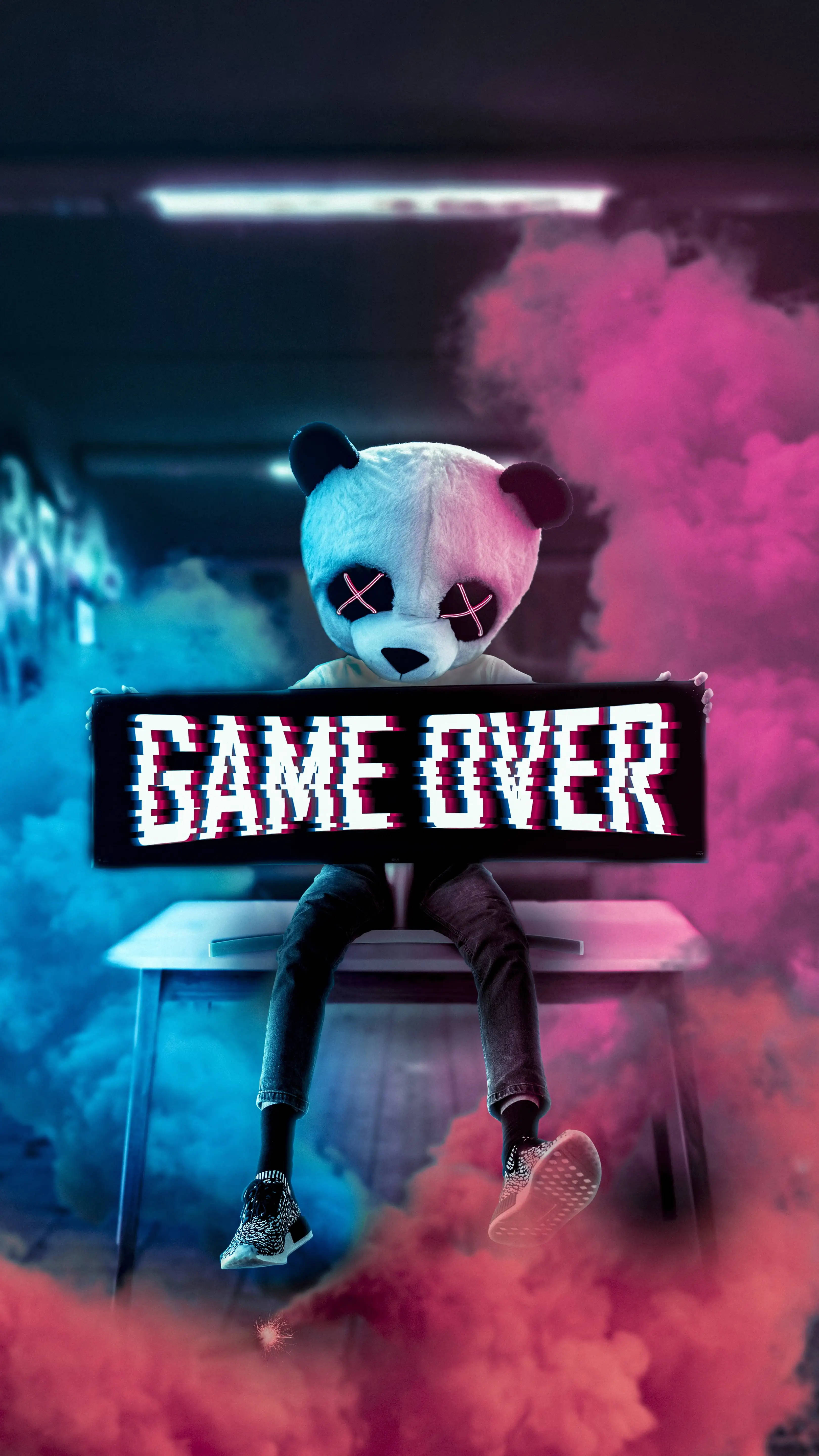 Край на играта 8K Gaming Тапет