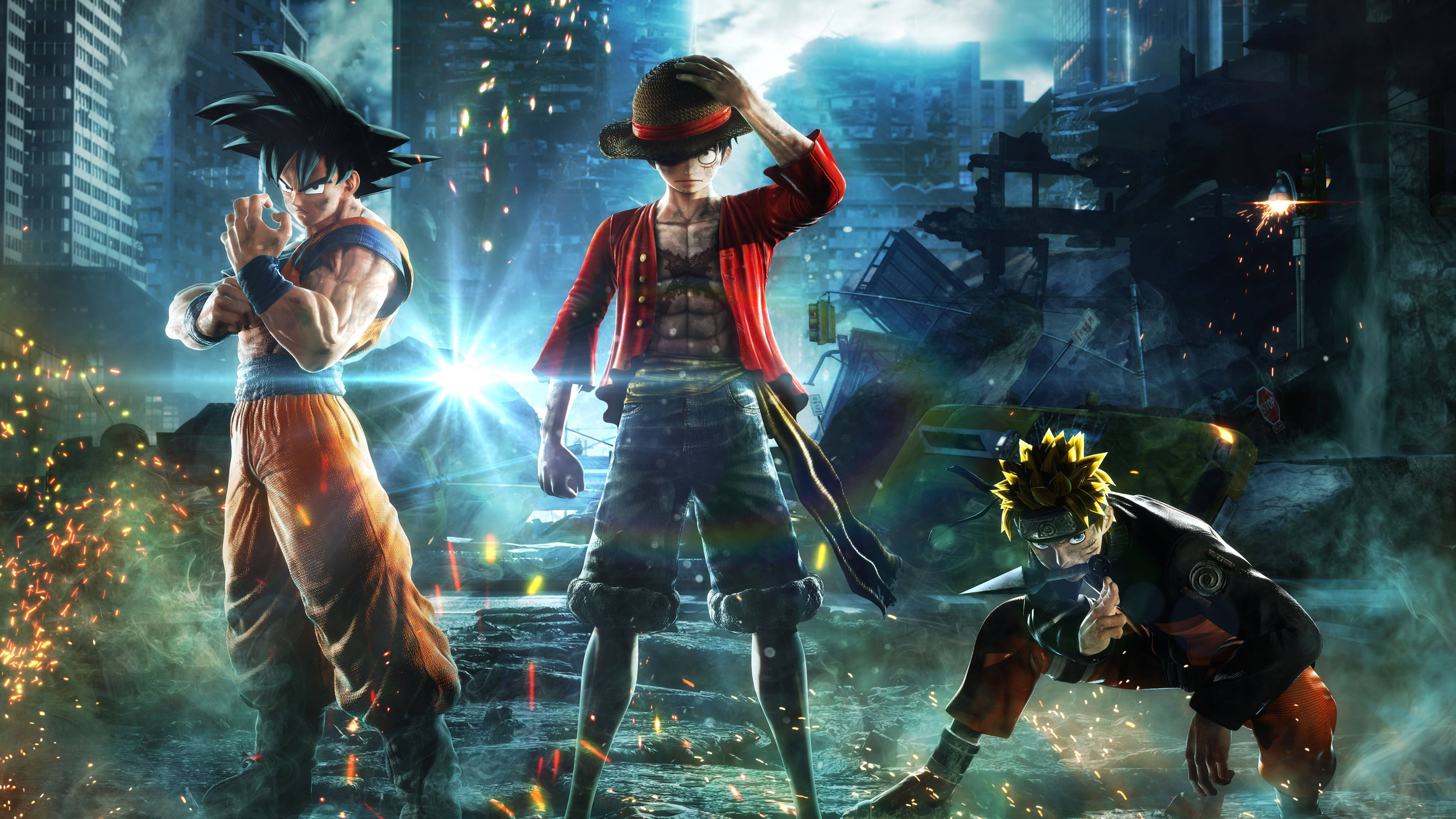8K Ultra HD плакат Jump Force Тапет