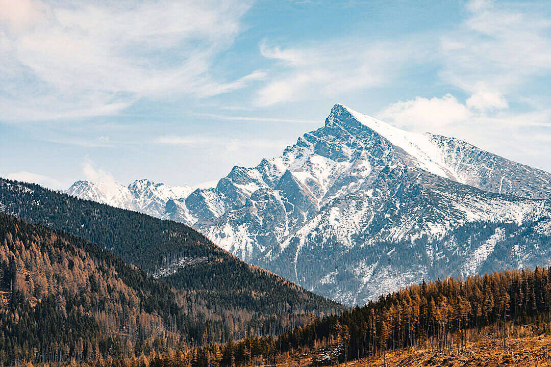 8K Ultra HD Krivan Tatra планини Тапет