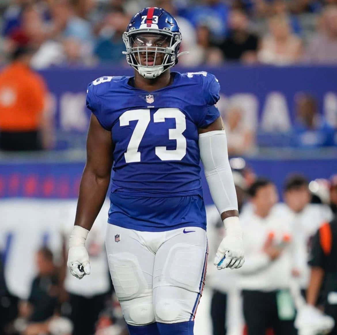 Офанзивен тackle на Giants Ивън Нийл Тапет