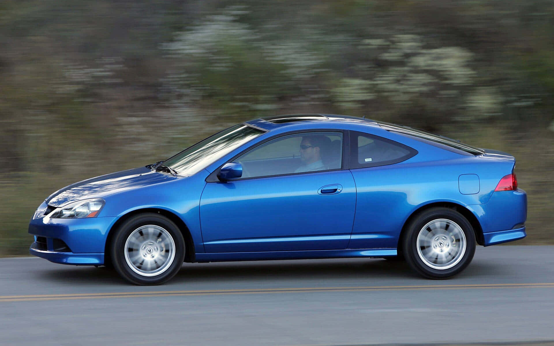 Acura RSX: Производителност среща лукс на пътя Тапет
