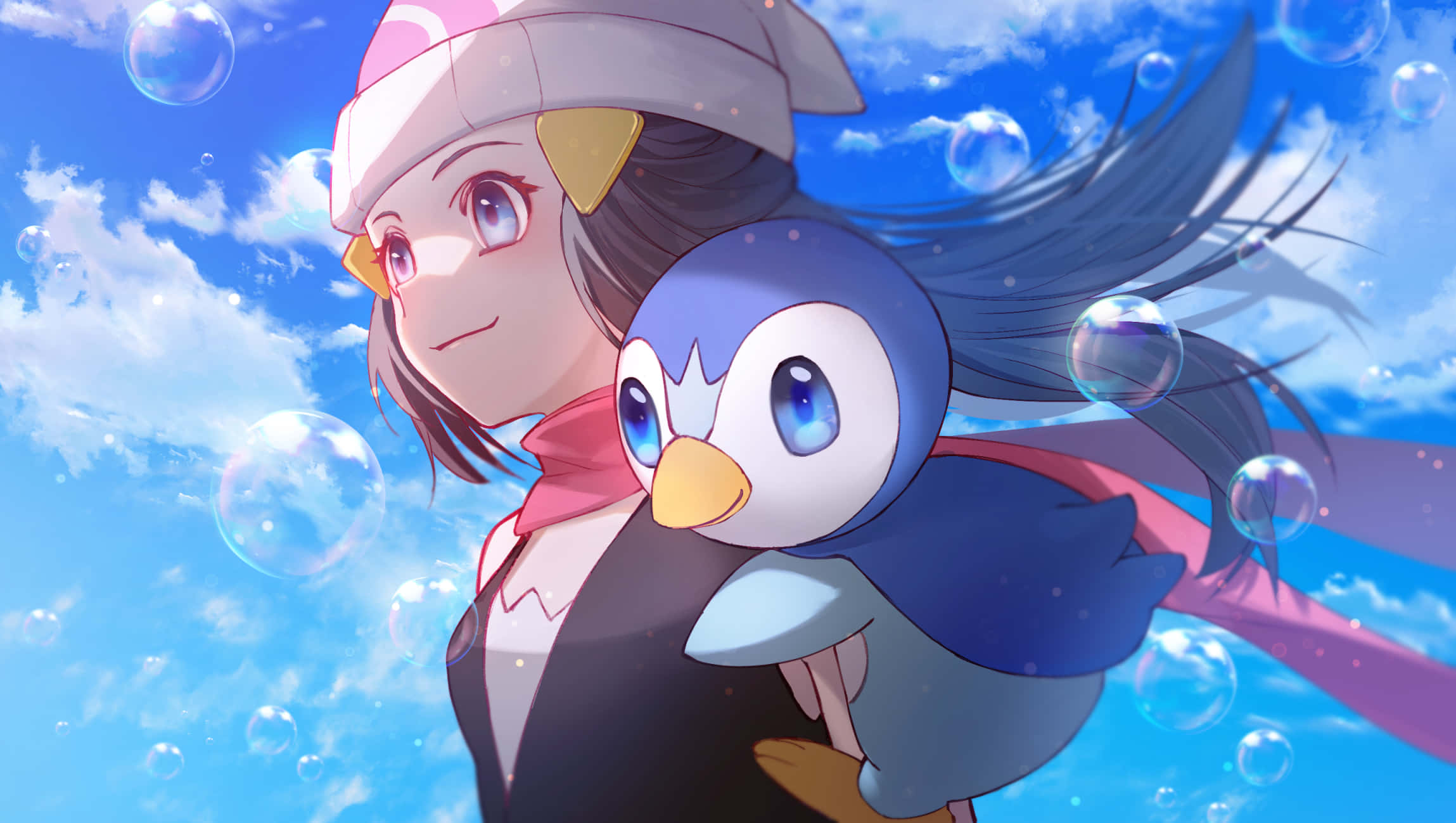 Сърцераздирателен Akari Pokemon профил Тапет