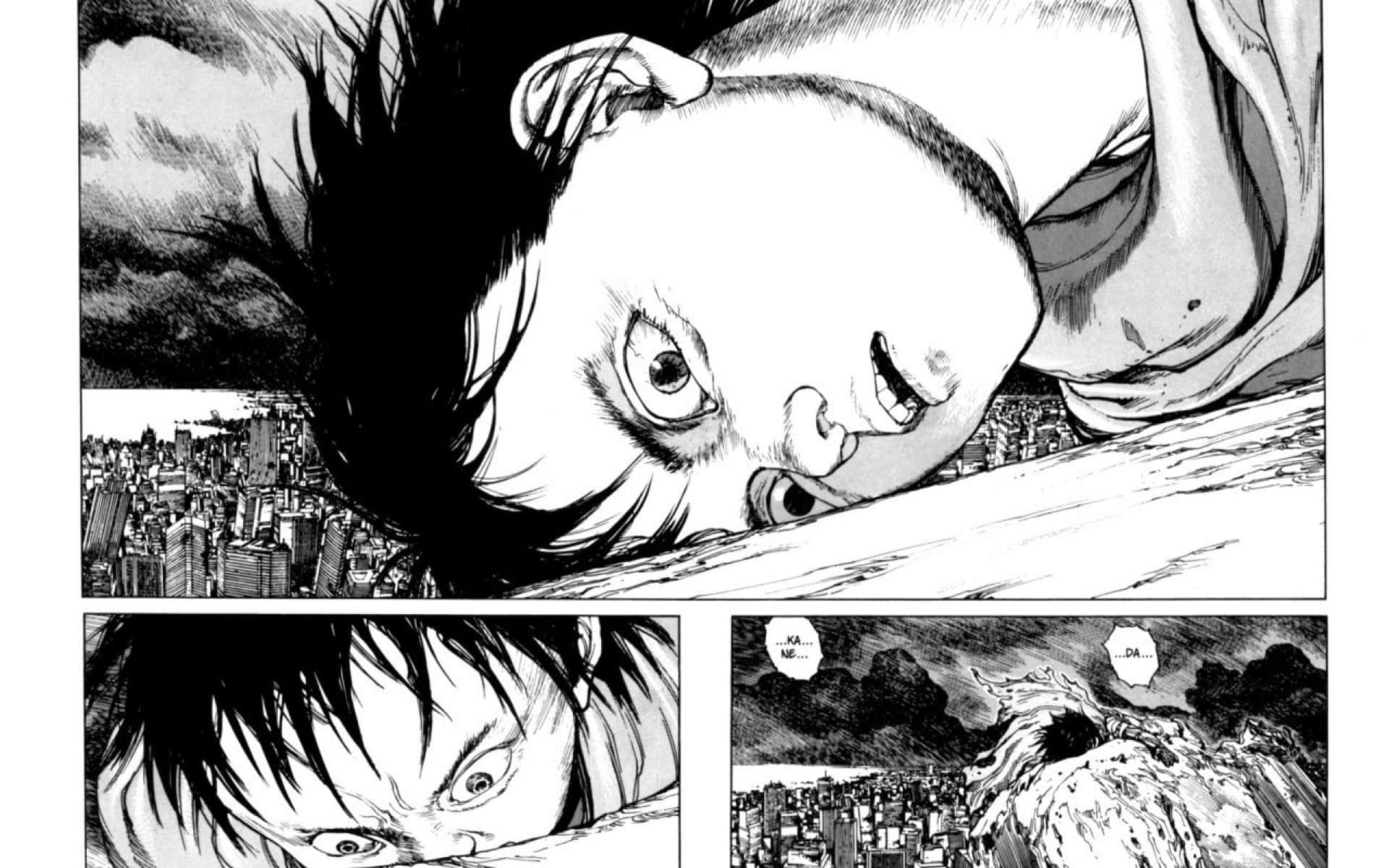 Фон от манга Akira Тапет