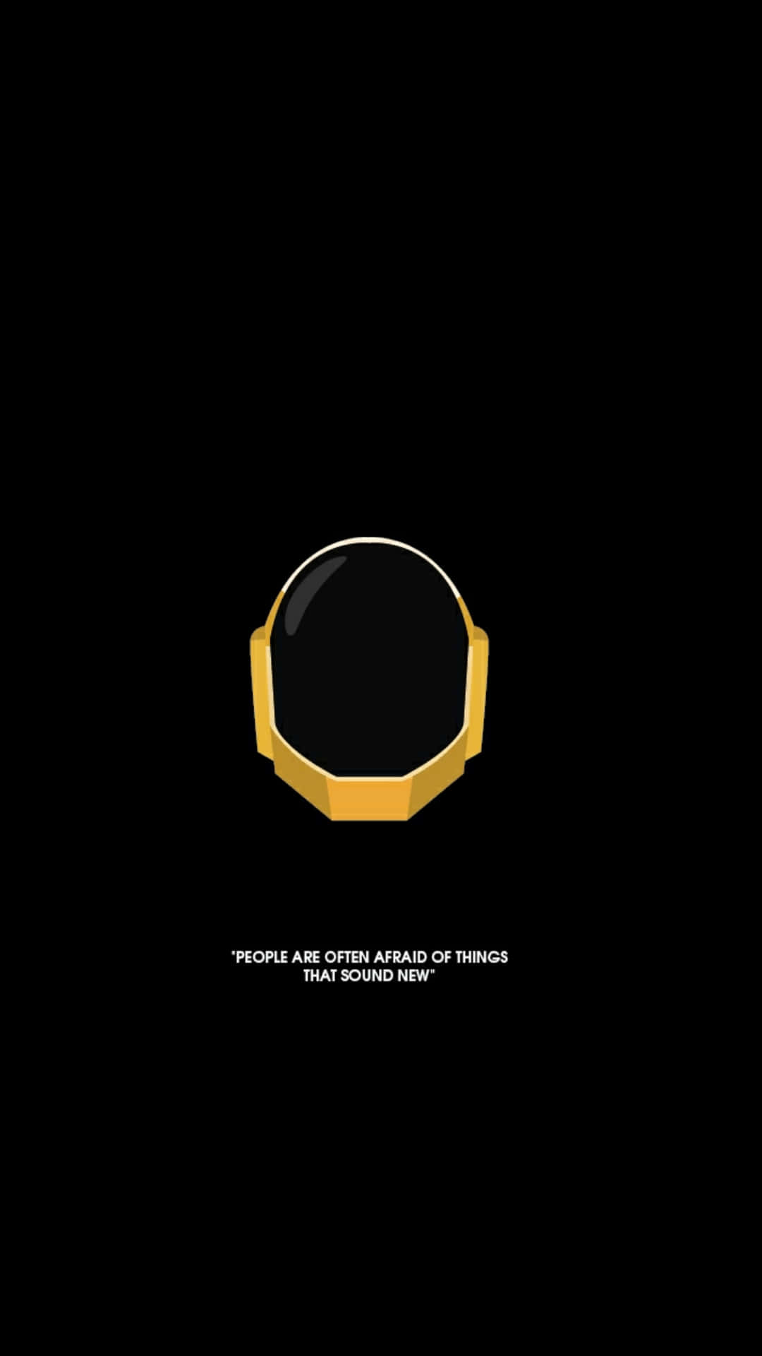 AMOLED фон Страх от новото Тапет