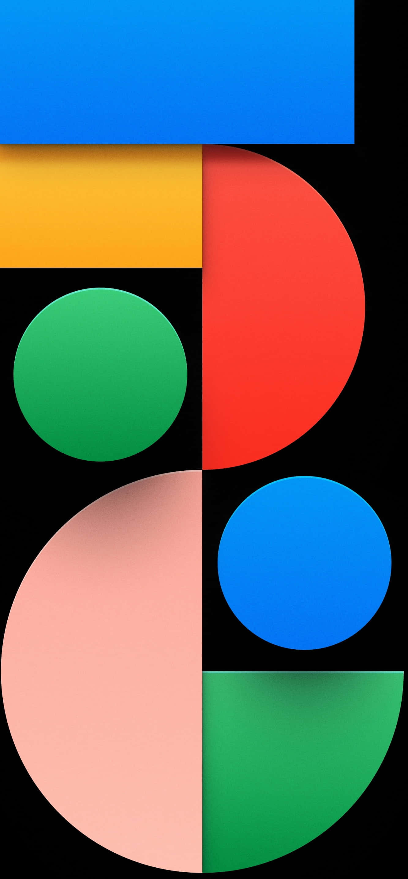 Зашеметиващ AMOLED тапет за Pixel 3 Тапет