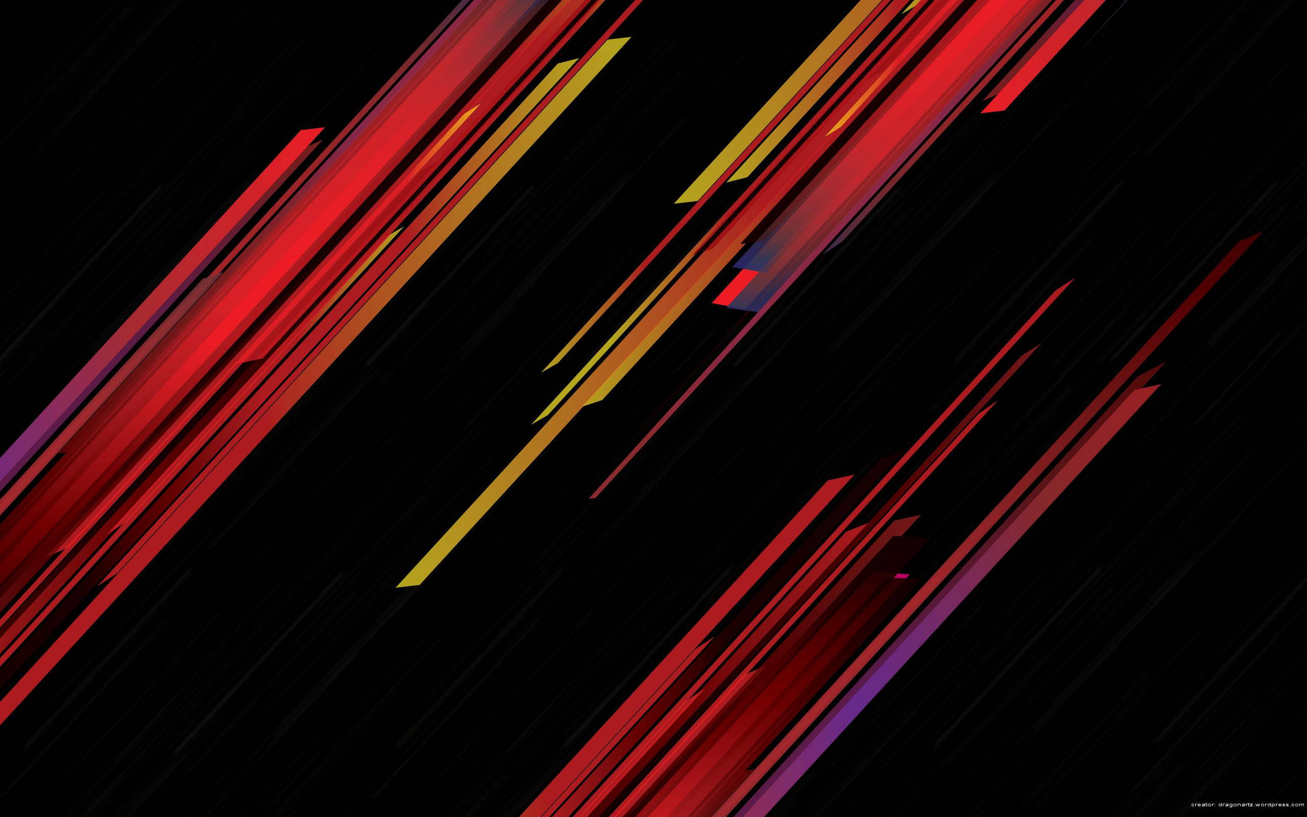 AMOLED Глитч Линии Тапет