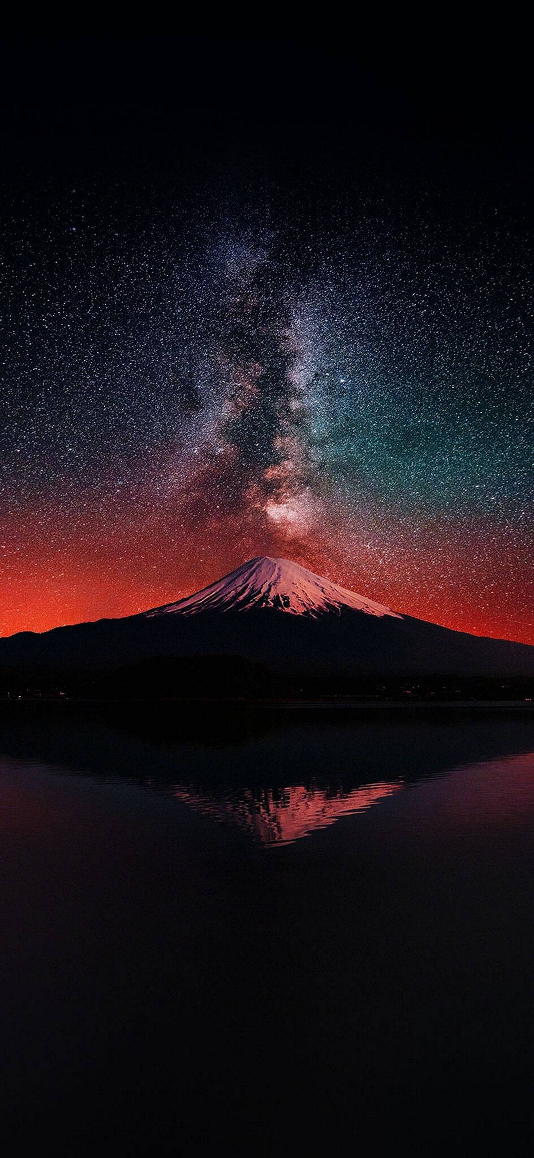 AMOLED Снежна Гора Тапет