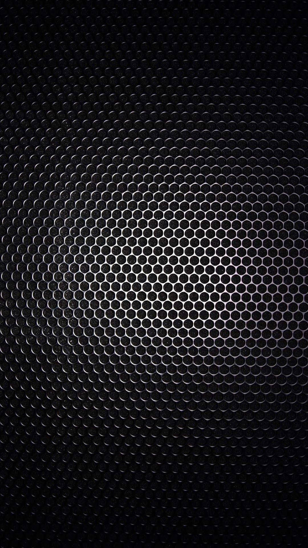 Тъмен метален мрежест модел на Android Тапет