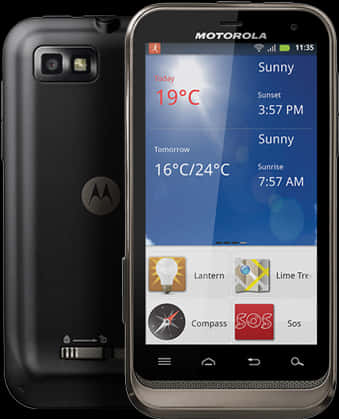 Моторола Android смартфон уиджети за времето Тапет