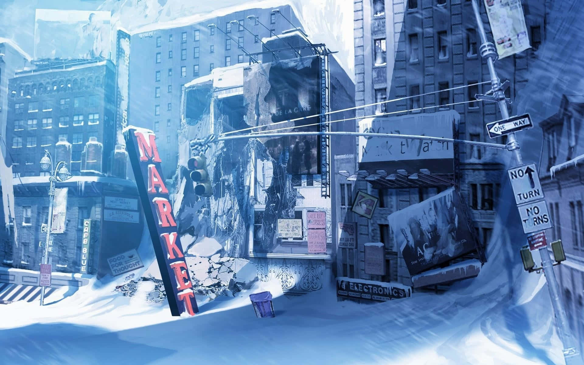 Потопете в аниме културата на Anime City Тапет