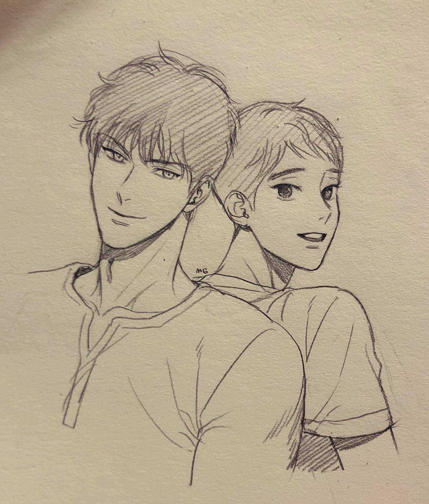 Anime Drawing Alex X Dong-Gyun Тапет