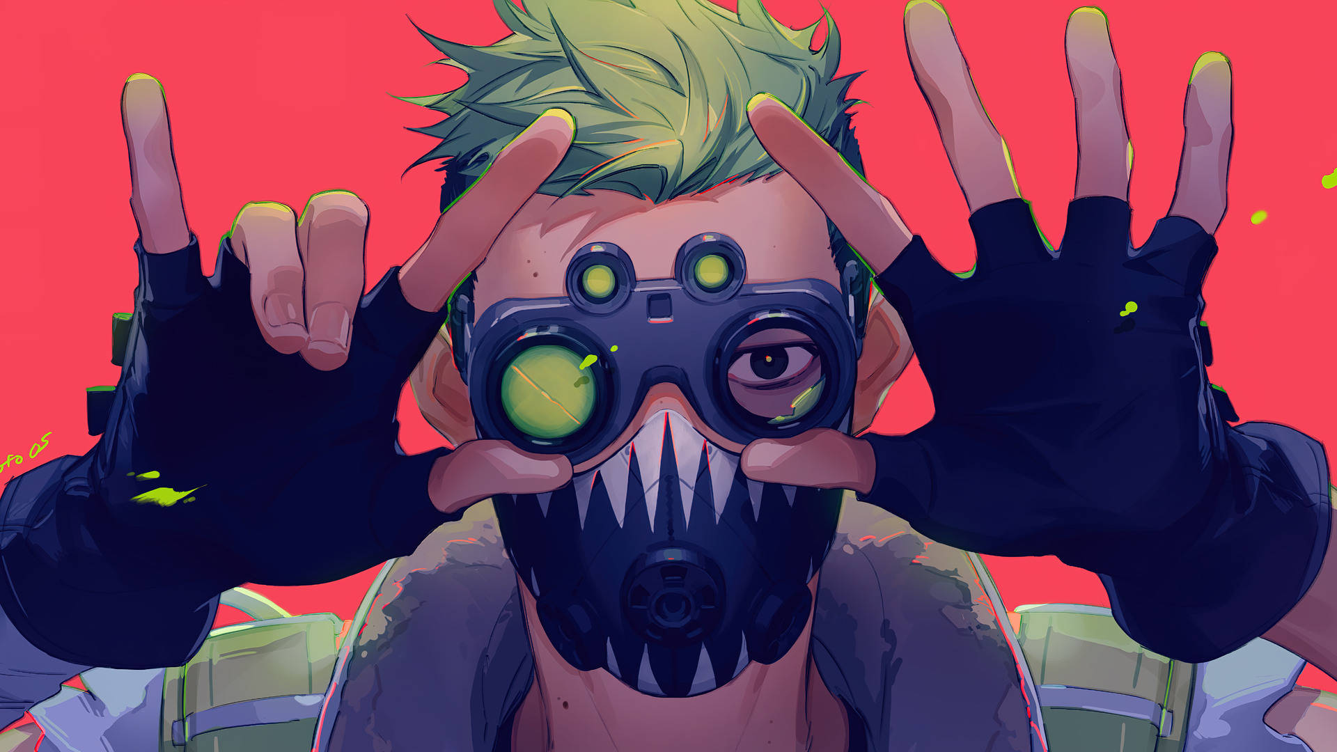 Apex Legends Octaine с едно око
