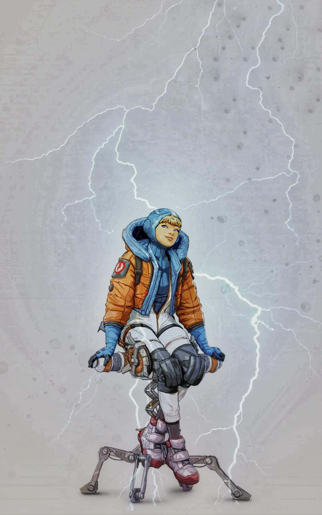 Apex Legends Wattson естетично изкуство Тапет