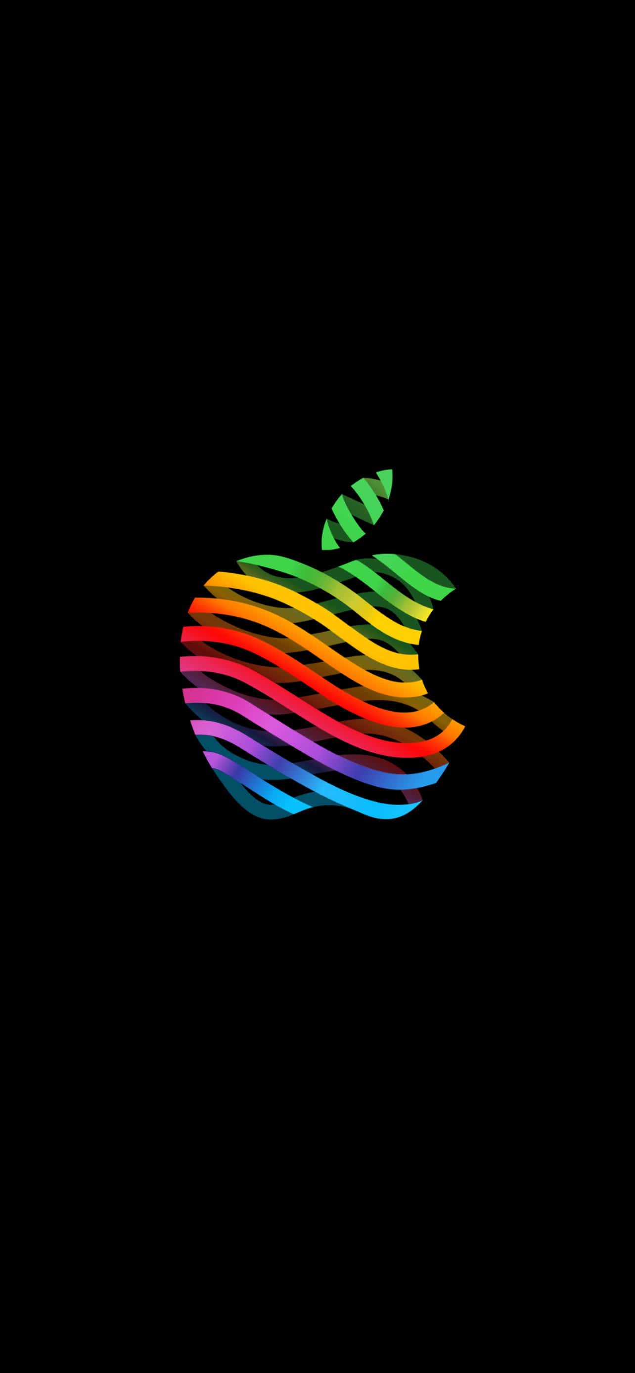 Ретро Apple лого Тапет