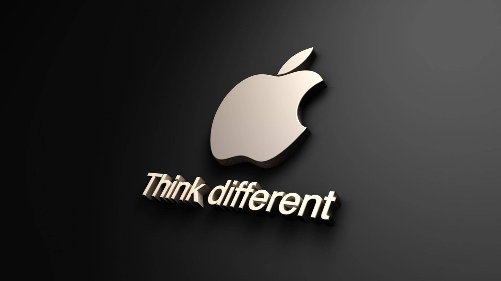 Елегантно лого на Apple 4K Тапет