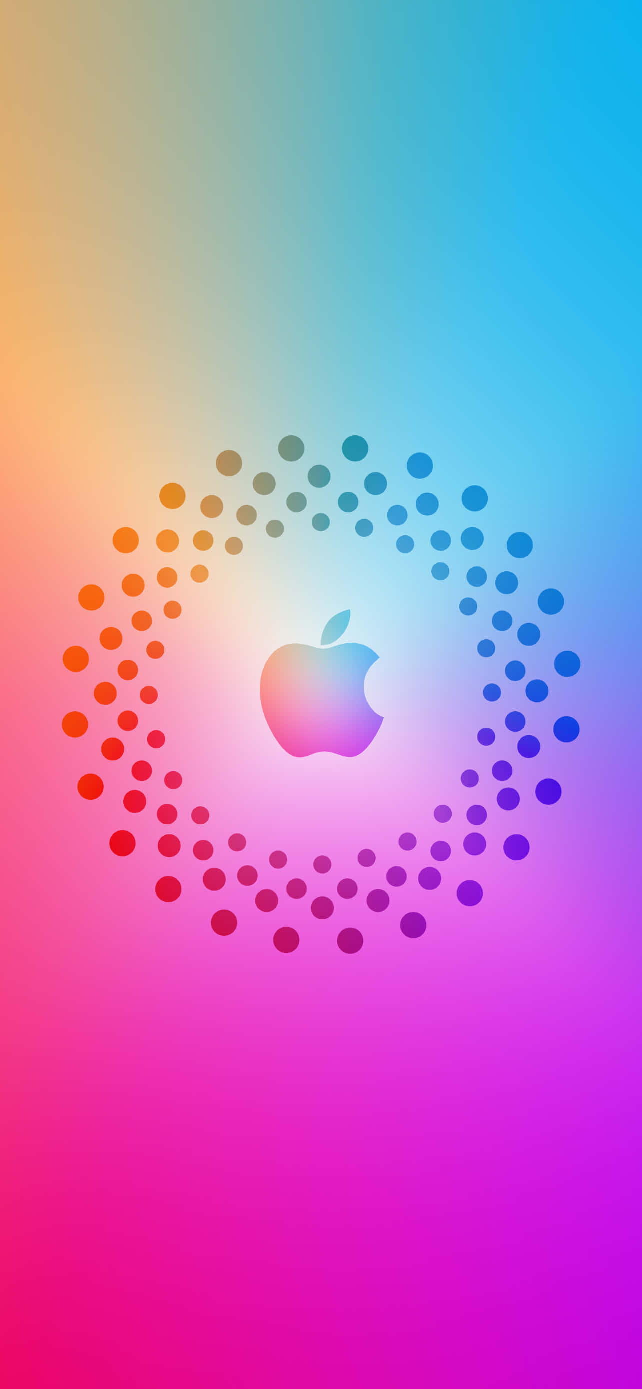 Лого с точки невероятно Apple HD iPhone Тапет