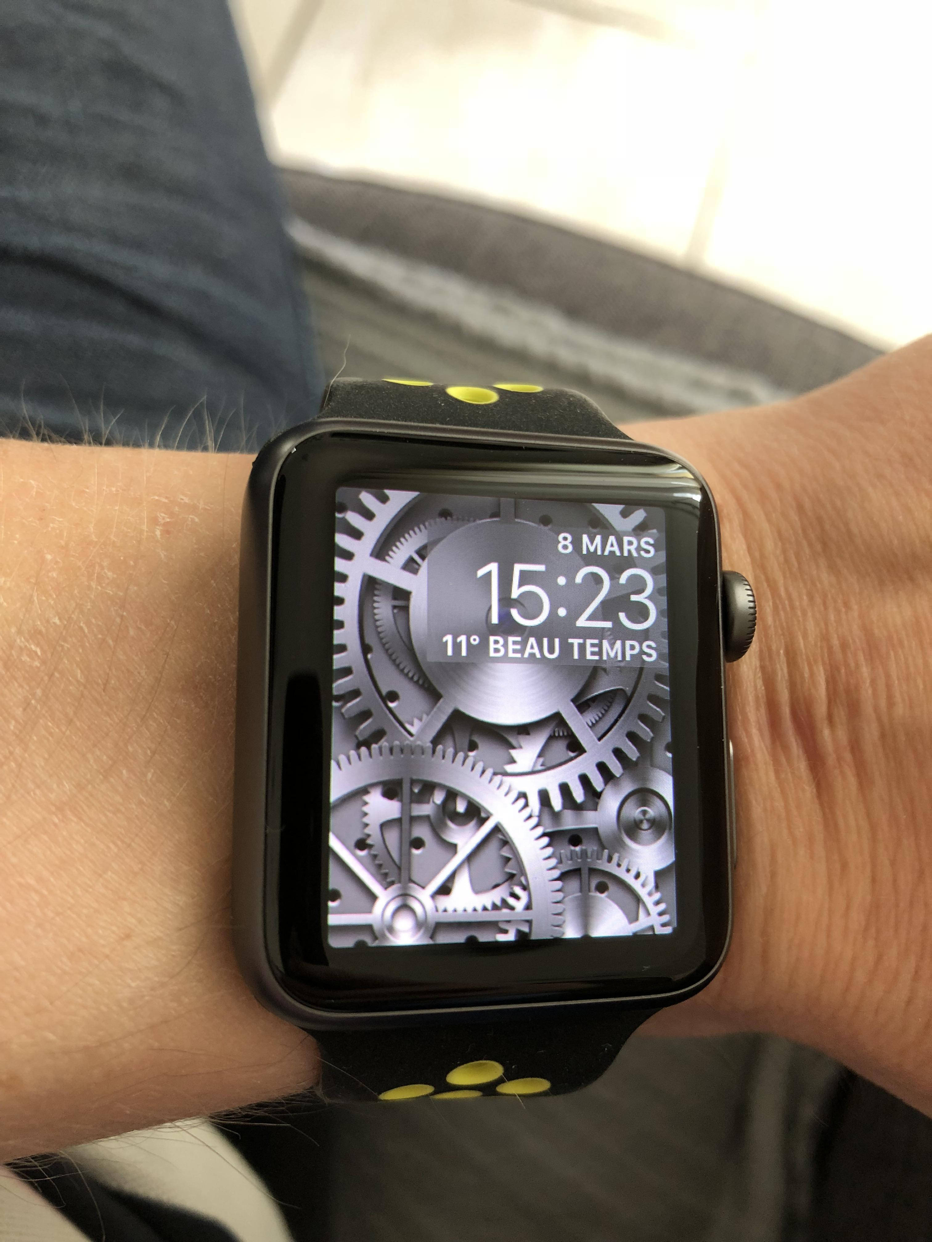 Механически циферблат на Apple Watch Тапет
