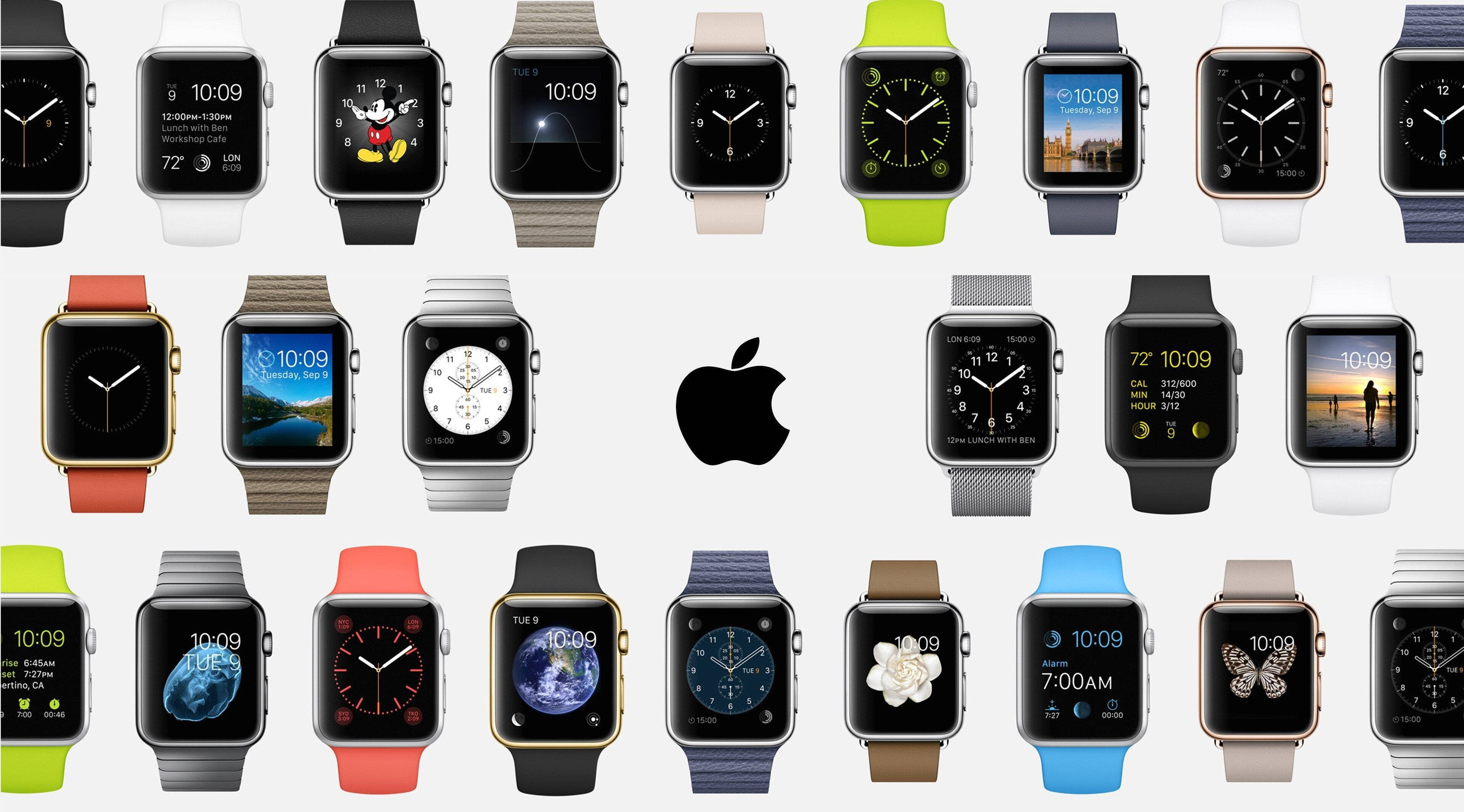 Различни серии на Apple Watch Тапет