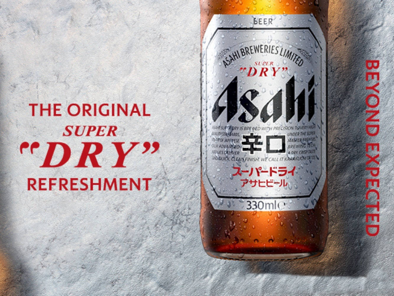 Оригинална свежест на Asahi Super Dry Тапет